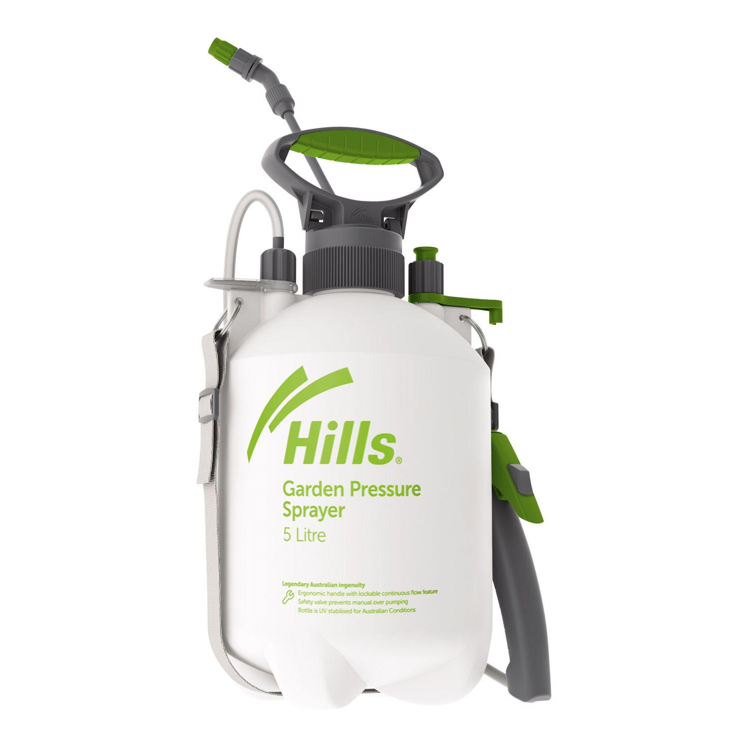 Hills Garden Pressure Sprayer With Fibreglass Lance Bowens