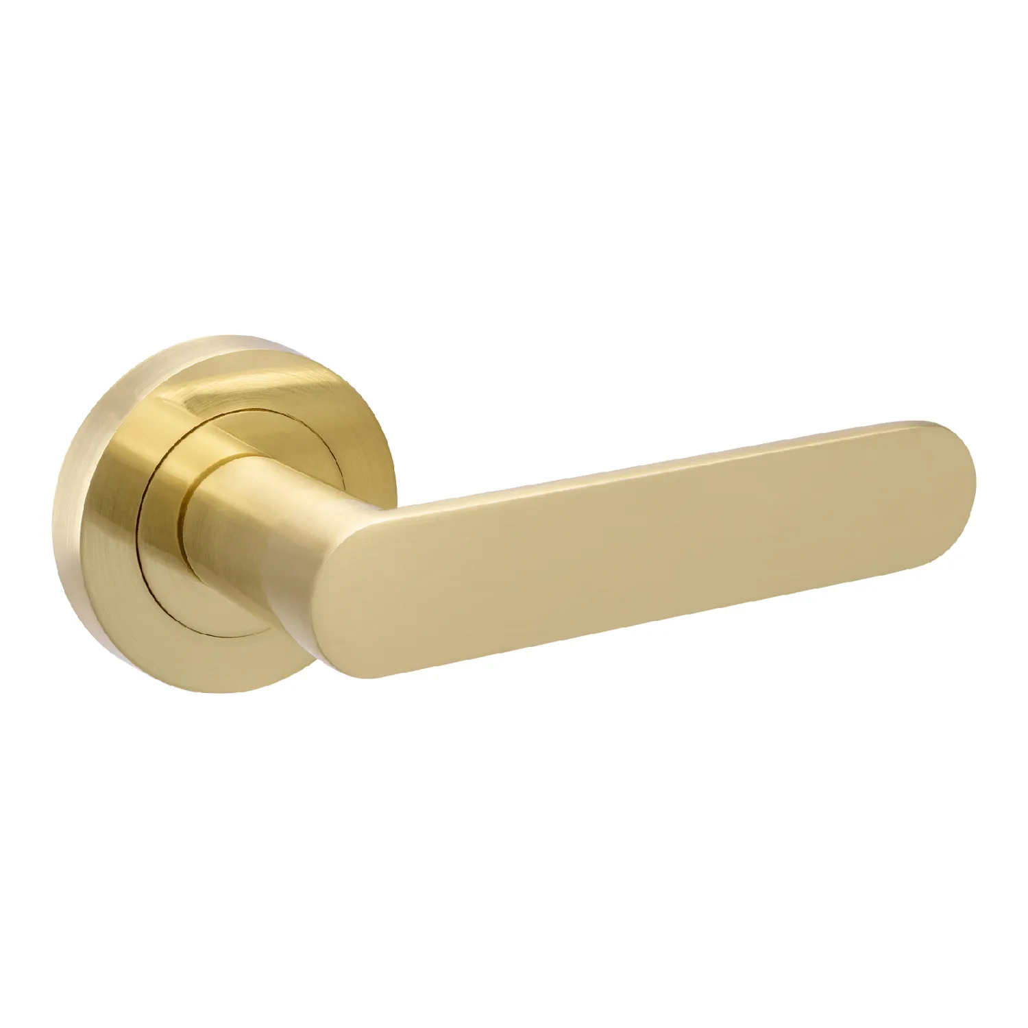100941SB_01_01_ec1a8efc74d7e9cd108e189acf3fb9474087ce92_10090SBDkDrHndlStnBrss Zanda Futura Duke Entry Leverset Satin Brass