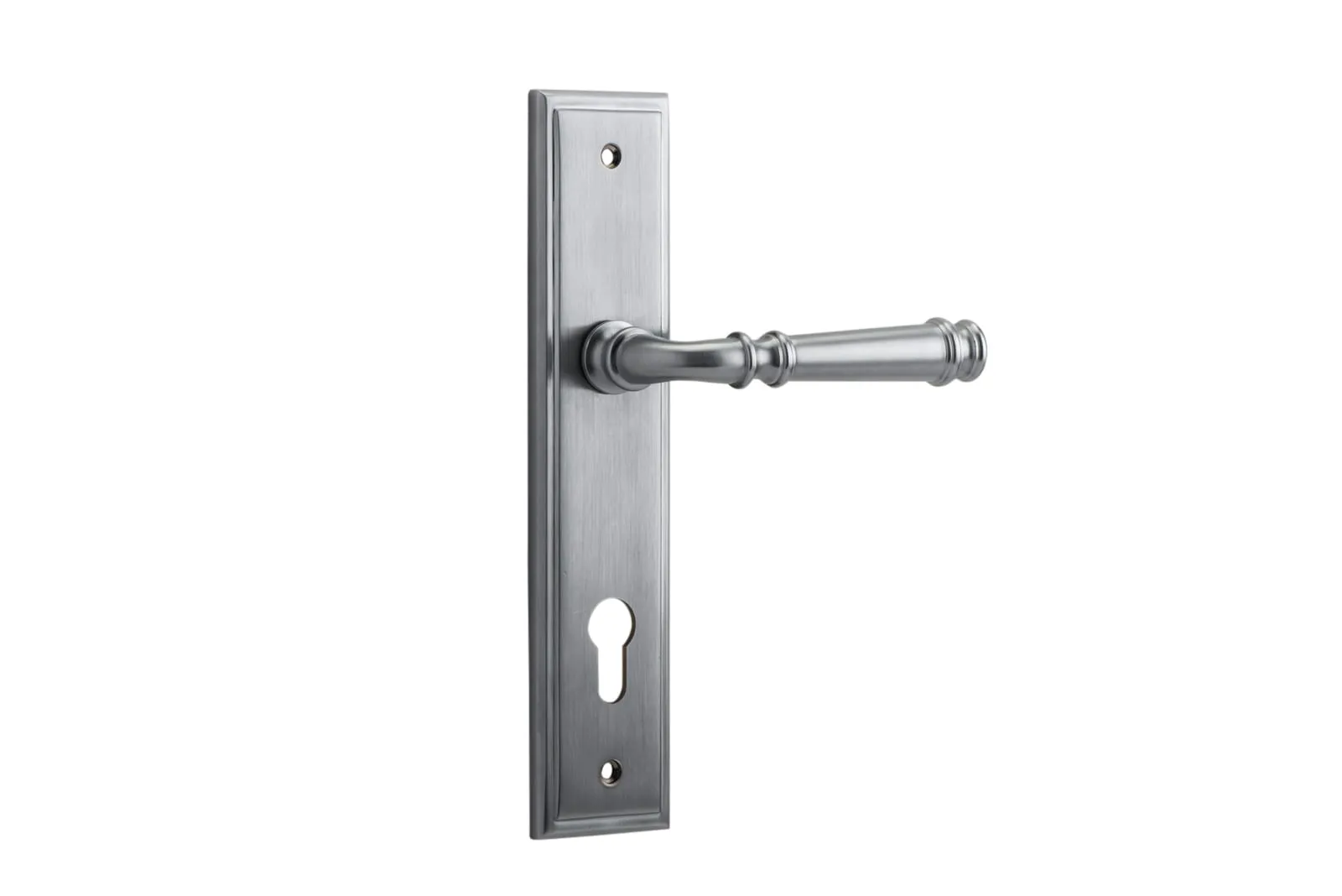 Iver Verona Entry Lever Only with Stepped Backplate