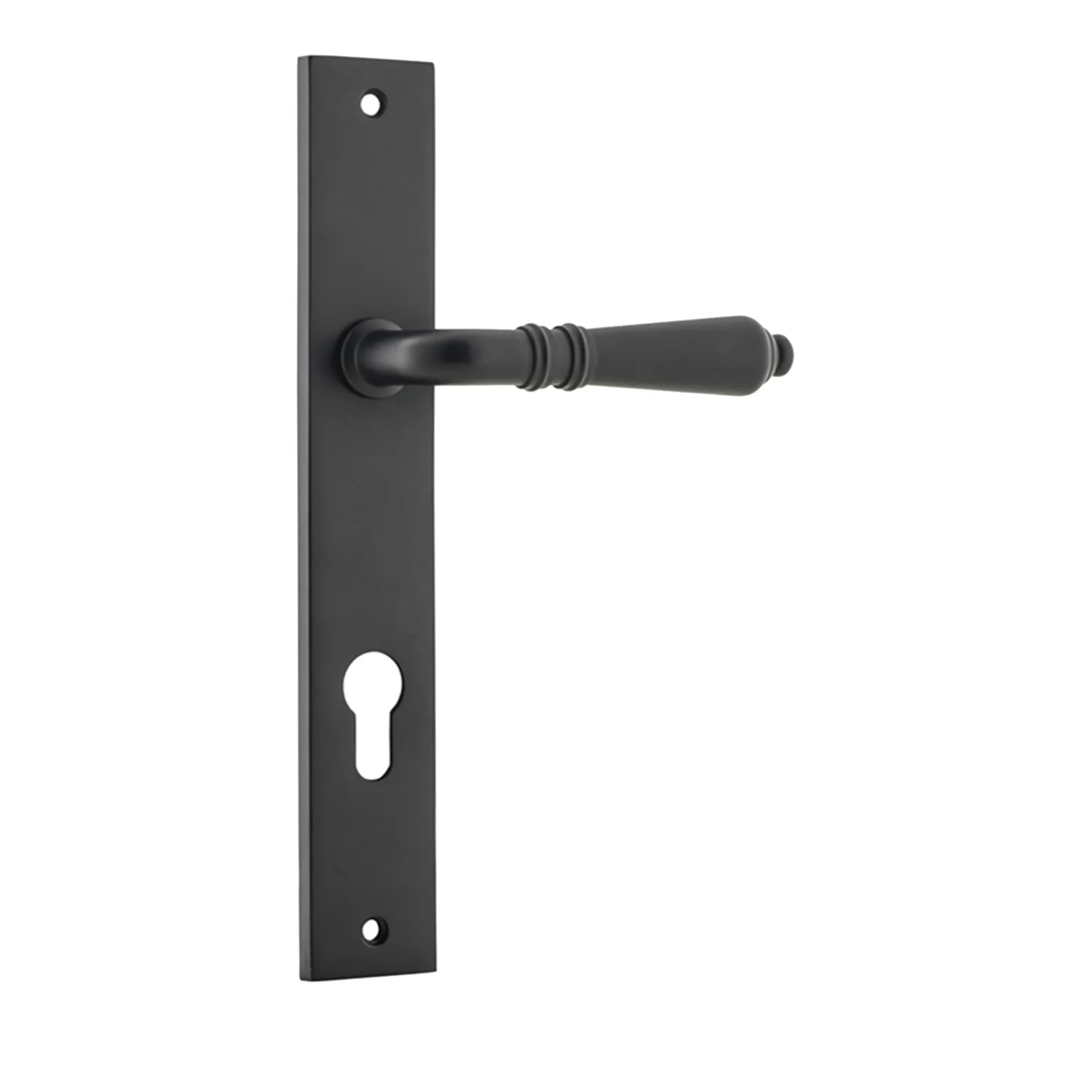 Iver Sarlat Entry Lever Only with Rectangular Backplate