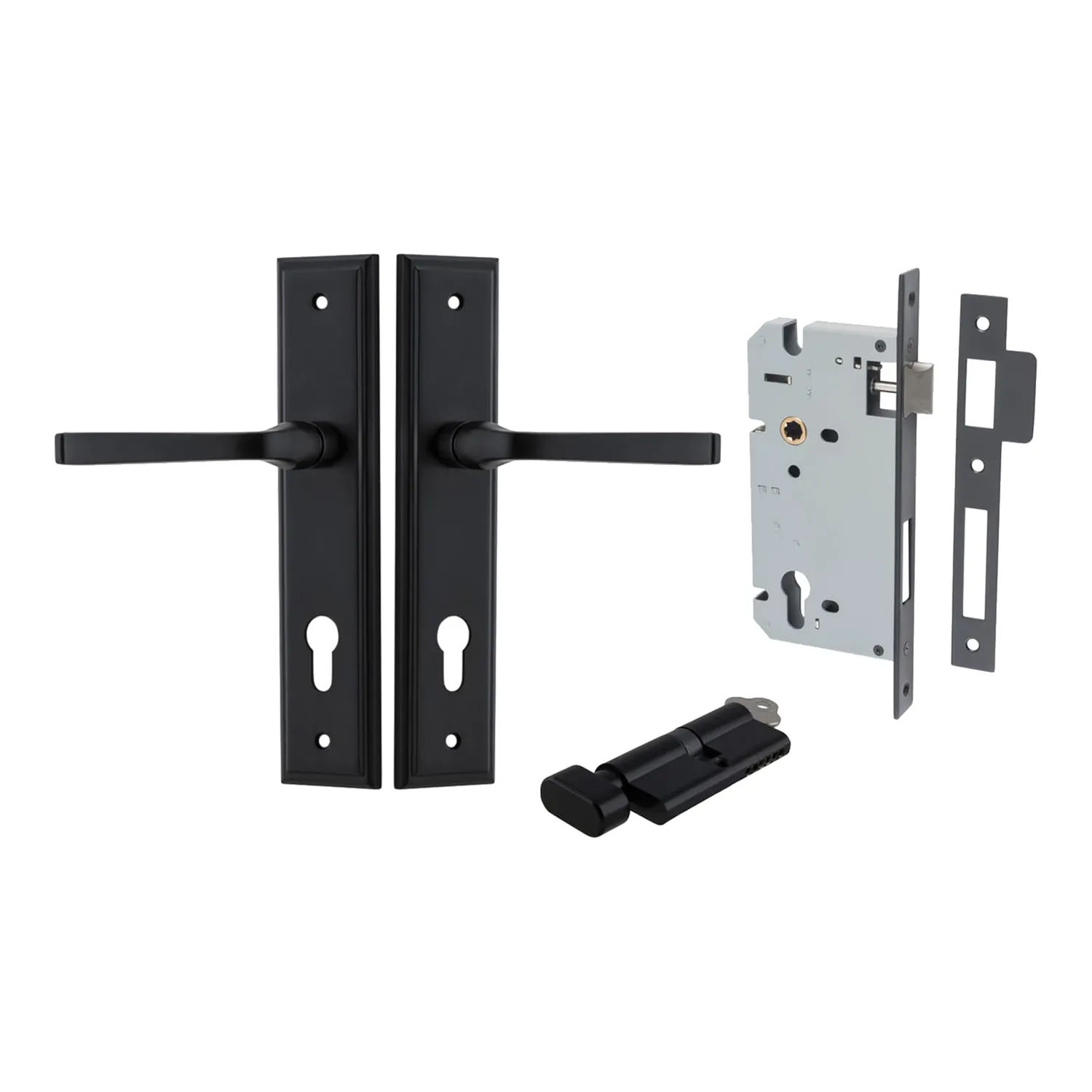 Iver Annecy Entry Leverset with Stepped Backplate