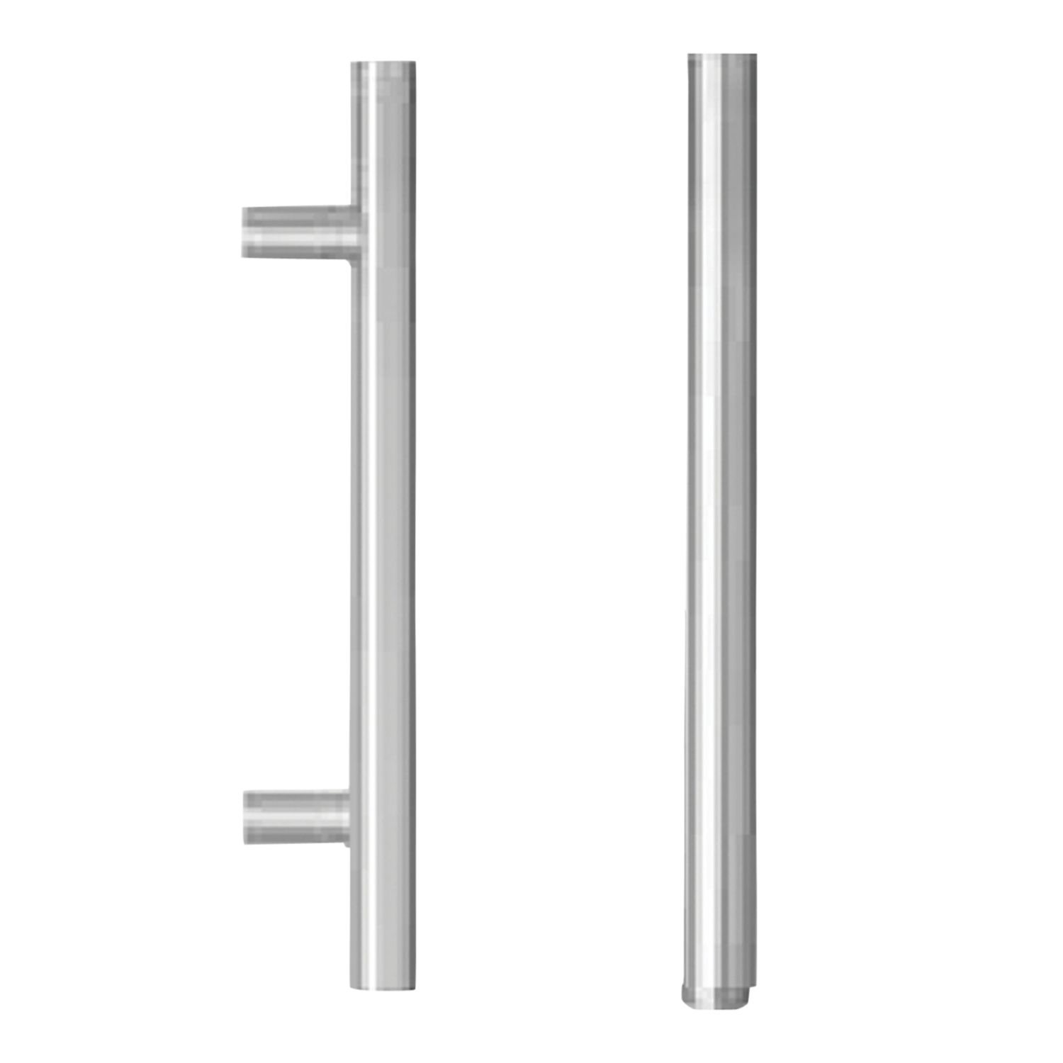 Lockwood Pull Handle Entry Set Satin Stainless Steel | Bowens