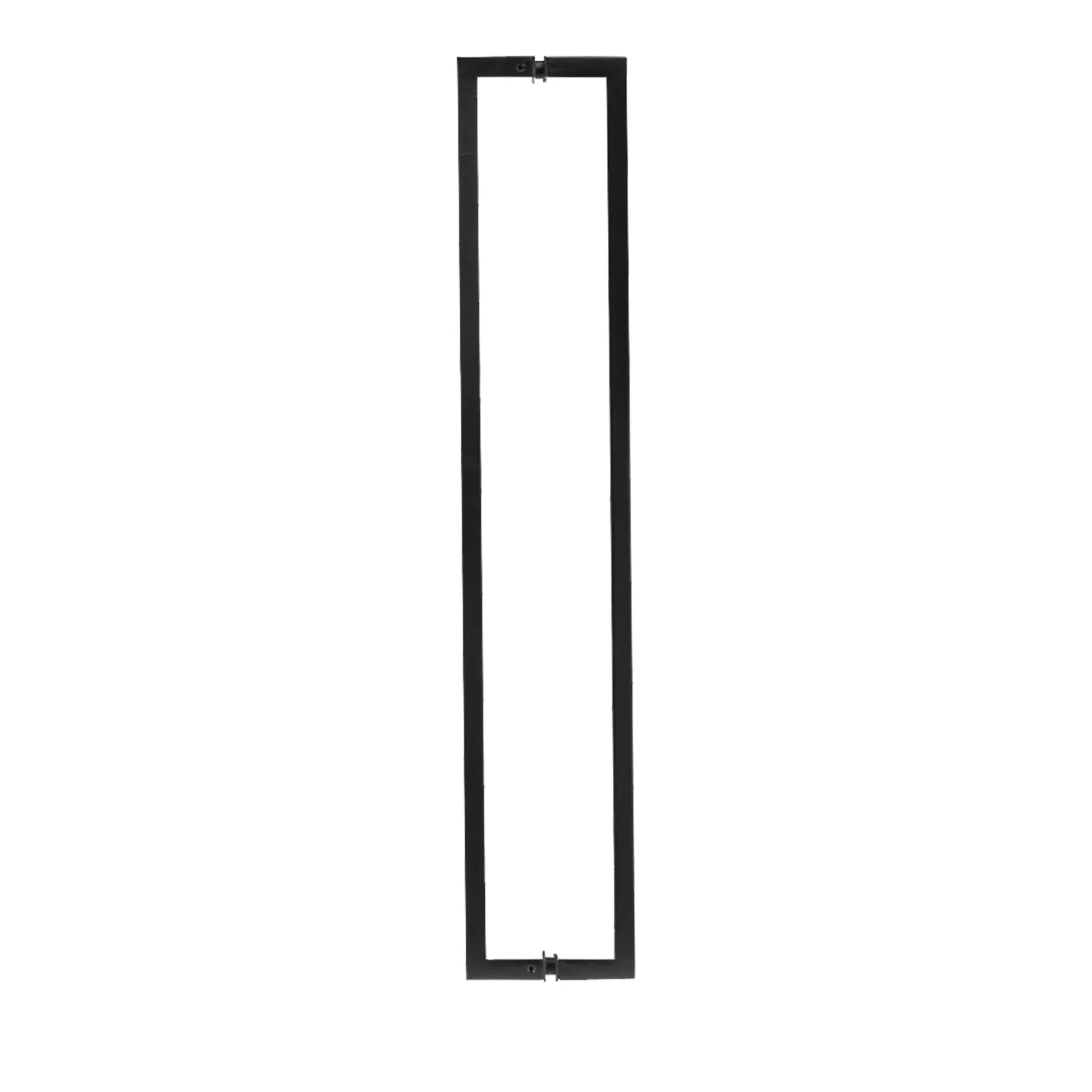 Lockwood Entry Pull Handle Back to Back Black Powdercoat