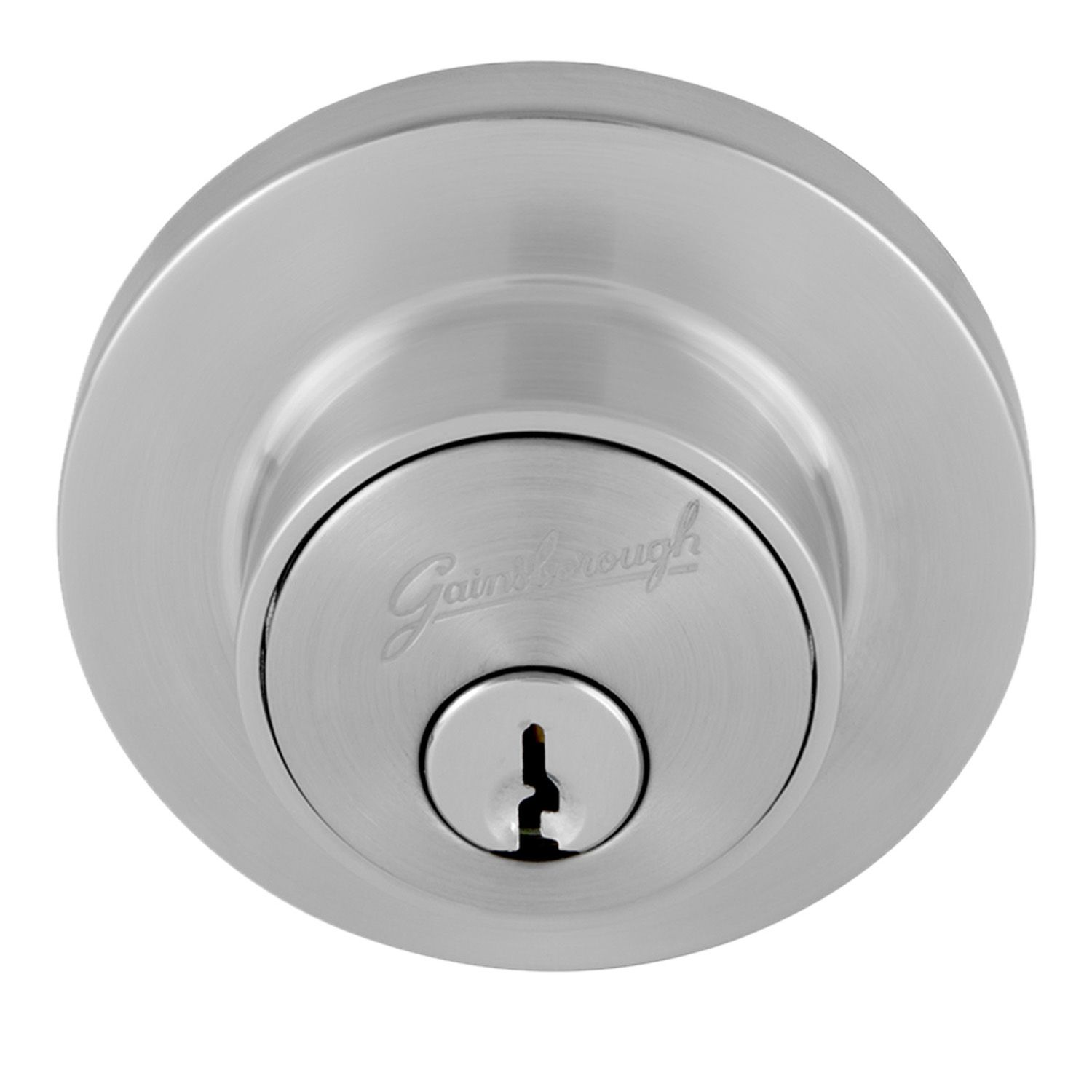 Gainsborough TradePro™ Cass Deadbolt Satin Chrome Bowens