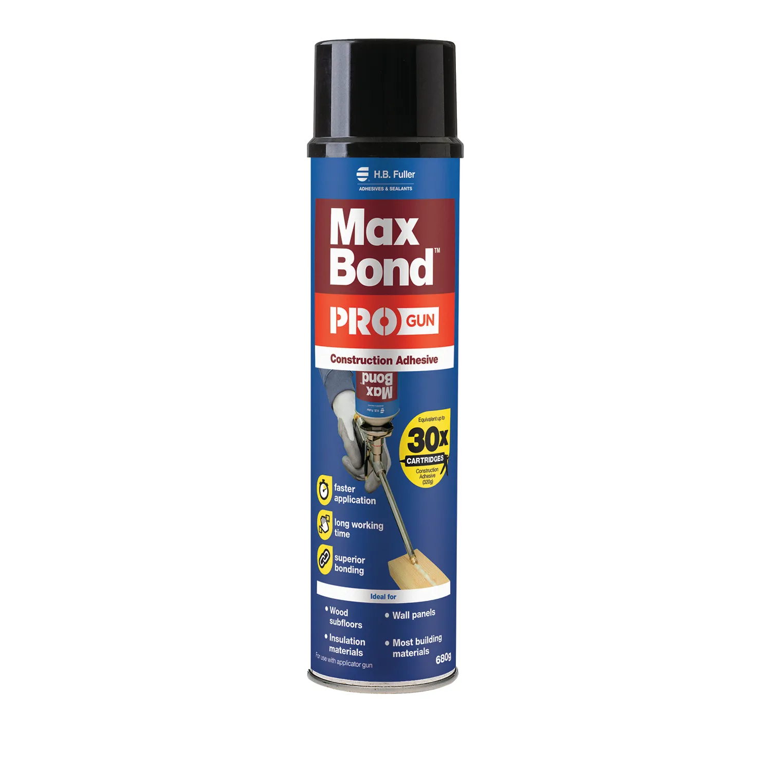 H.B. Fuller® Max Bond™ Pro Gun Construction Adhesive