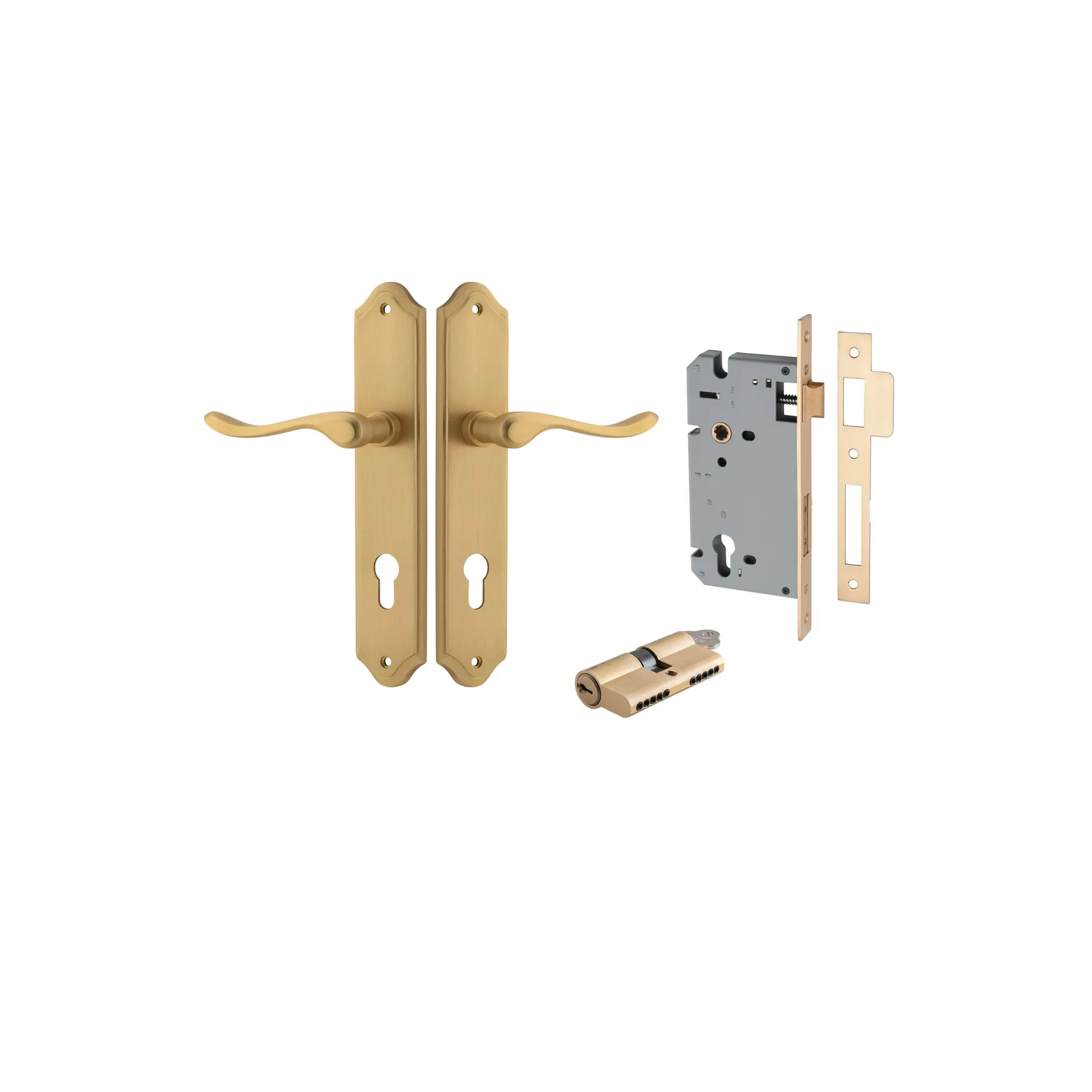 Iver Stirling Entry Leverset with Shouldered Backplate