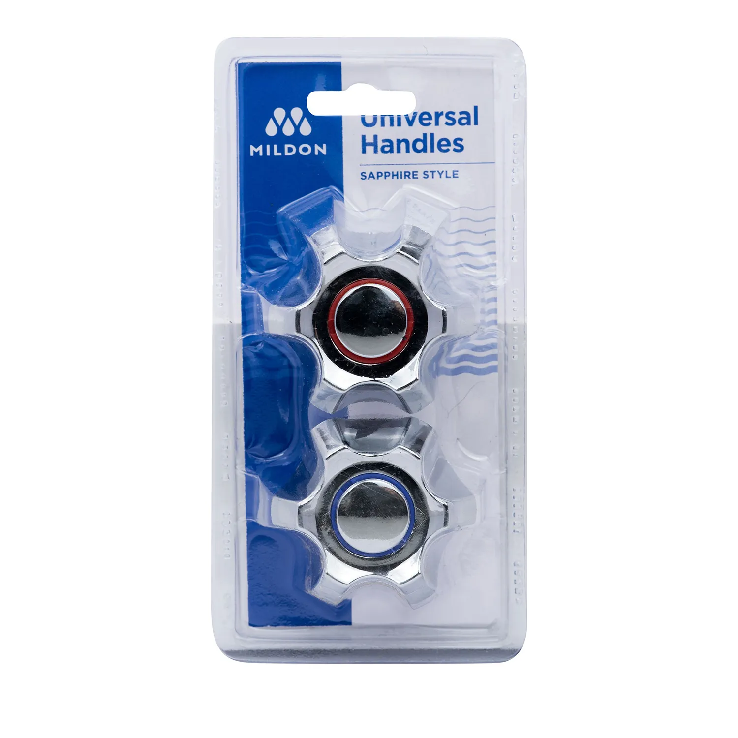 Tap Hardware Mildon Sapphire Style Universal Replacement Tap Handles Chrome Plated ...