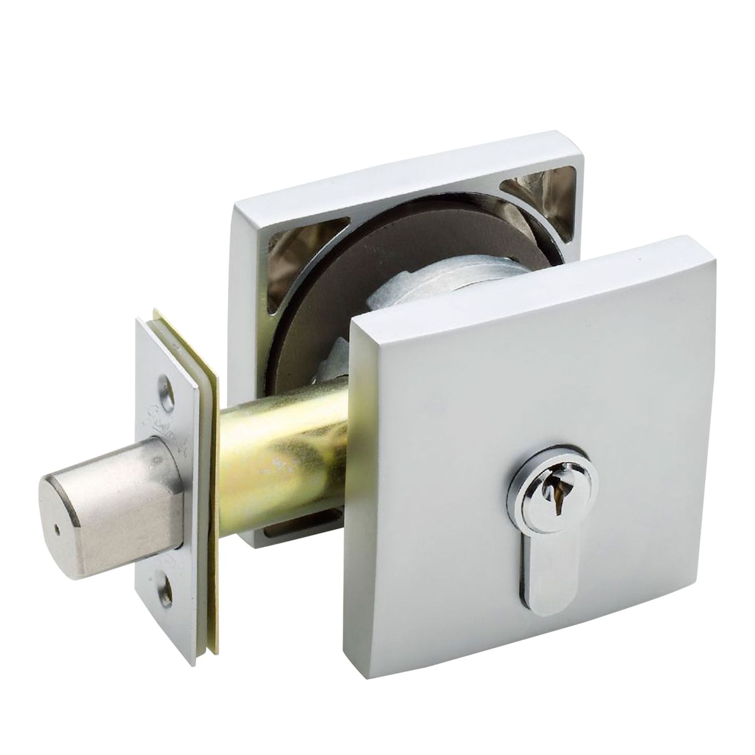 Gainsborough G2 Series Deadbolt Smooth Square Bowens