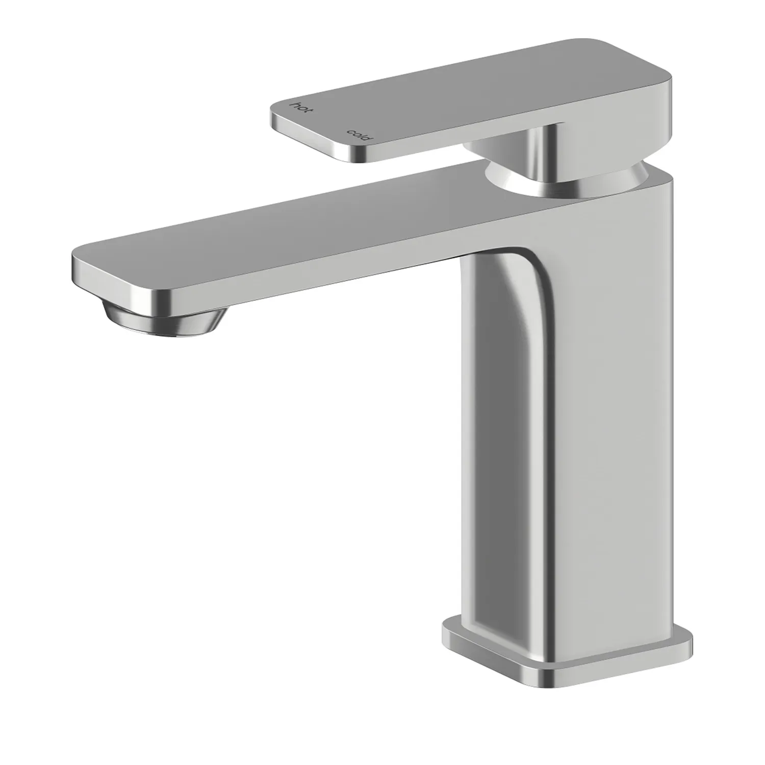 Interbath® Kyvos Square Basin Mixer Brushed Nickel