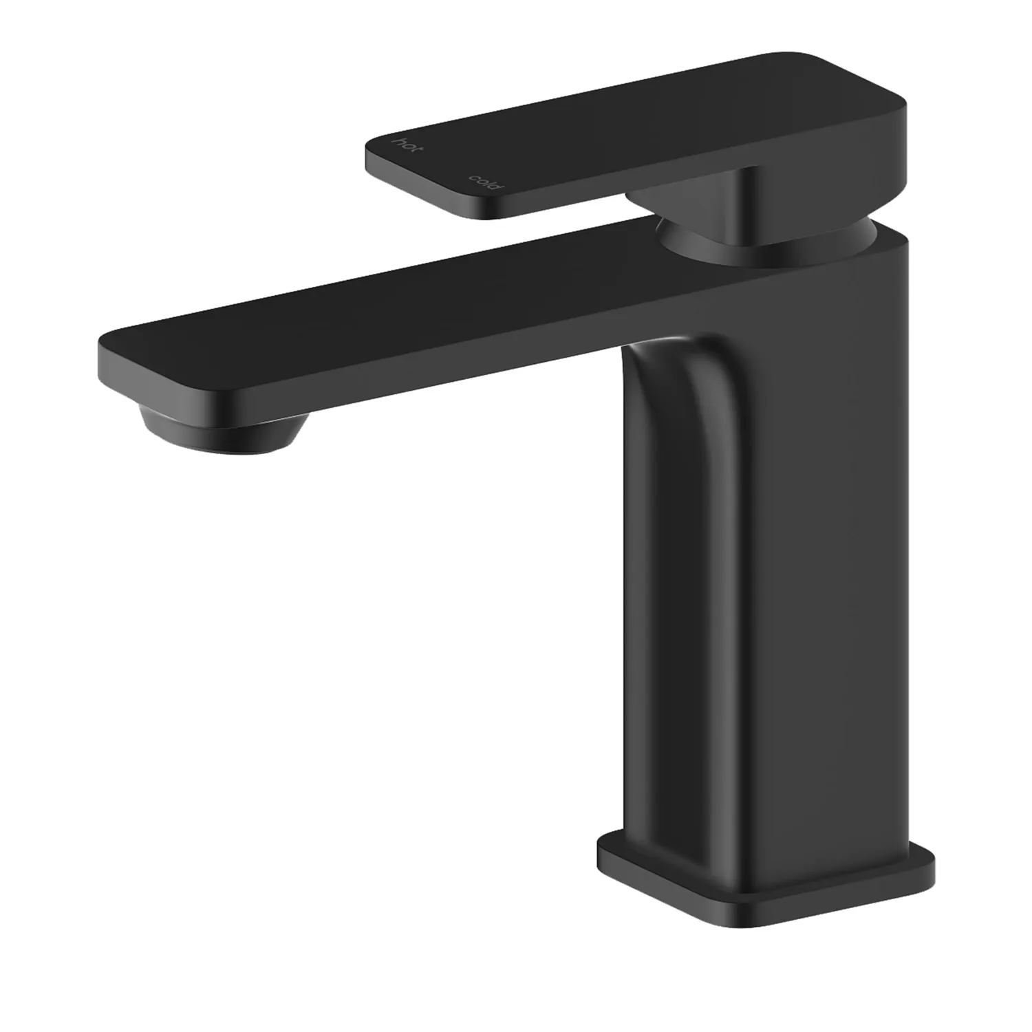 Interbath® Kyvos Square Basin Mixer Matte Black