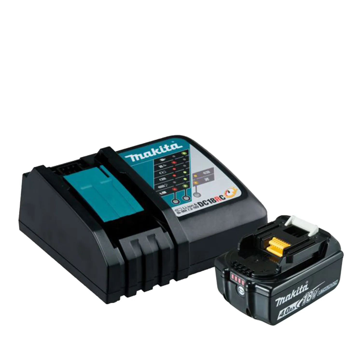 197988-4_01_01_b8eb72aebd1a098743fc695ee9d7f1f15bf44786_197988_4_1 Makita® 18V 4.0Ah Charger with Battery