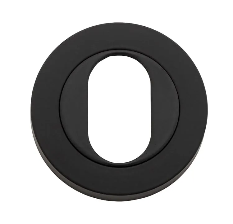 Iver Oval Cylinder Round Escutcheon