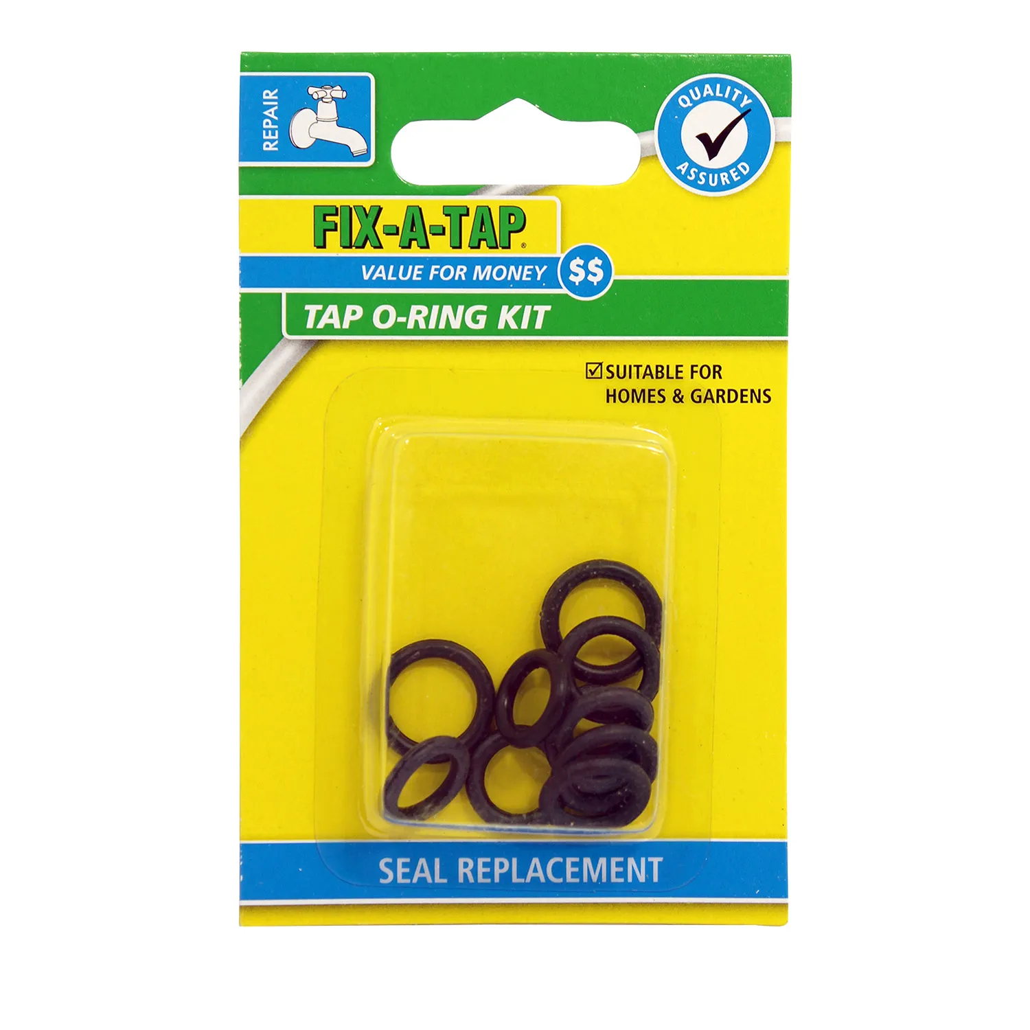 207029_01_01_f1dd70f3641f1477da1d86f503518c06e668d88d_207029_0 Fix-A-Tap® Assorted O-Ring Seal Replacement Kit