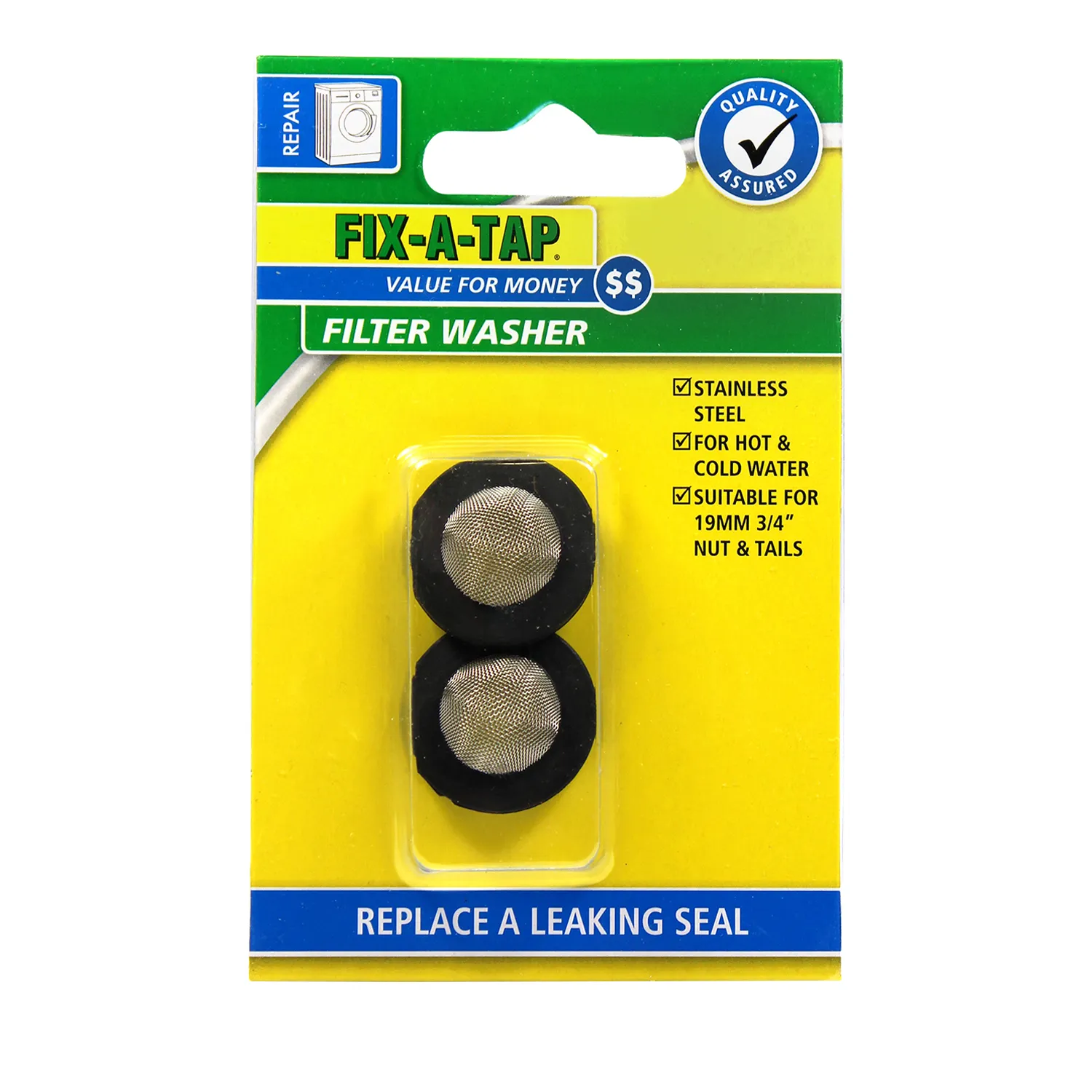 209221_01_02_650d2858c1b2e3c5609e68c17d684c058777f721_209221_Filter_Washer_HR Fix-A-Tap® Stainless Steel Filter Washer