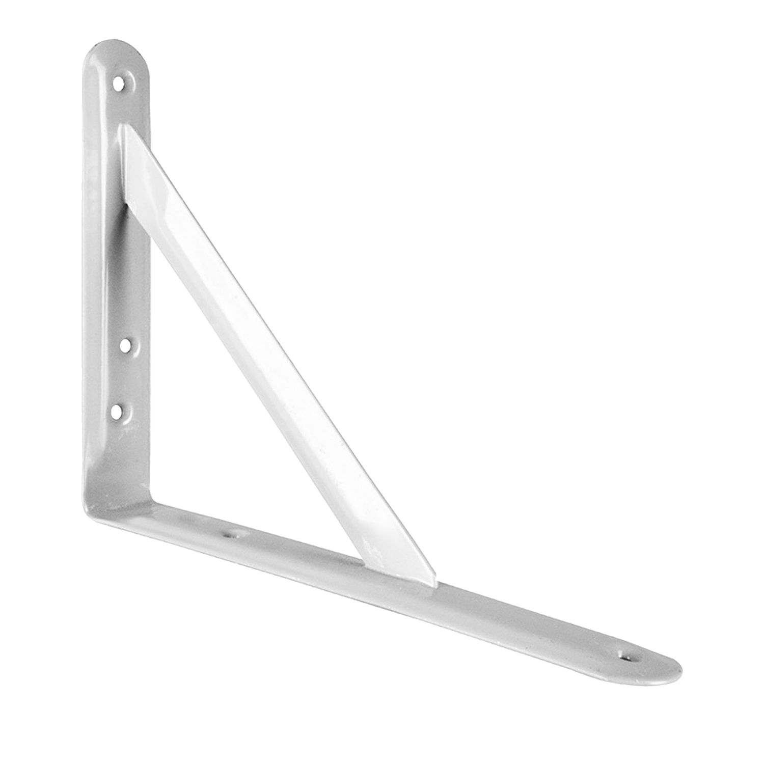 Romak Stayed Shelf Bracket Grey | Bowens