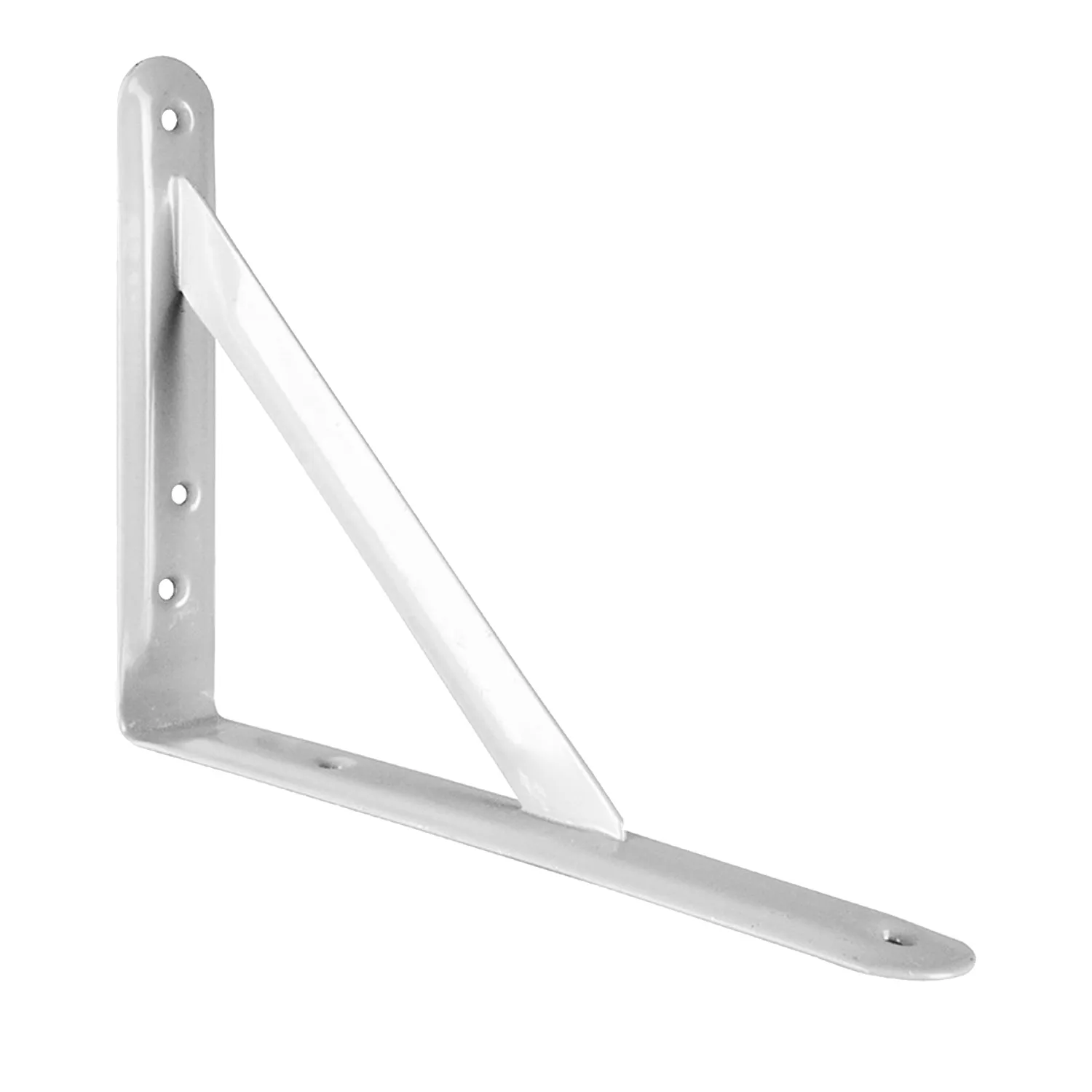 Romak Stayed Shelf Bracket Grey
