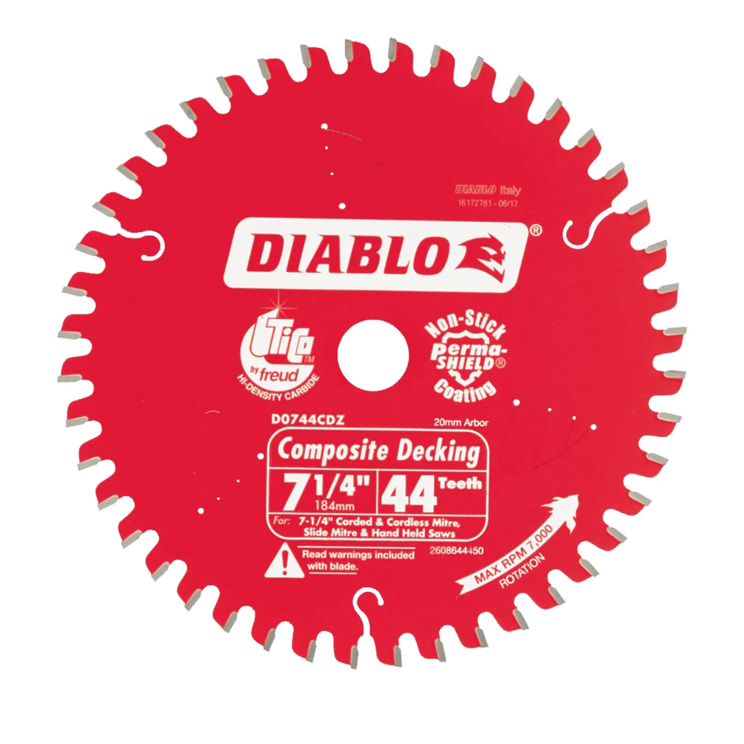 Diablo® Composite Decking Saw Blade