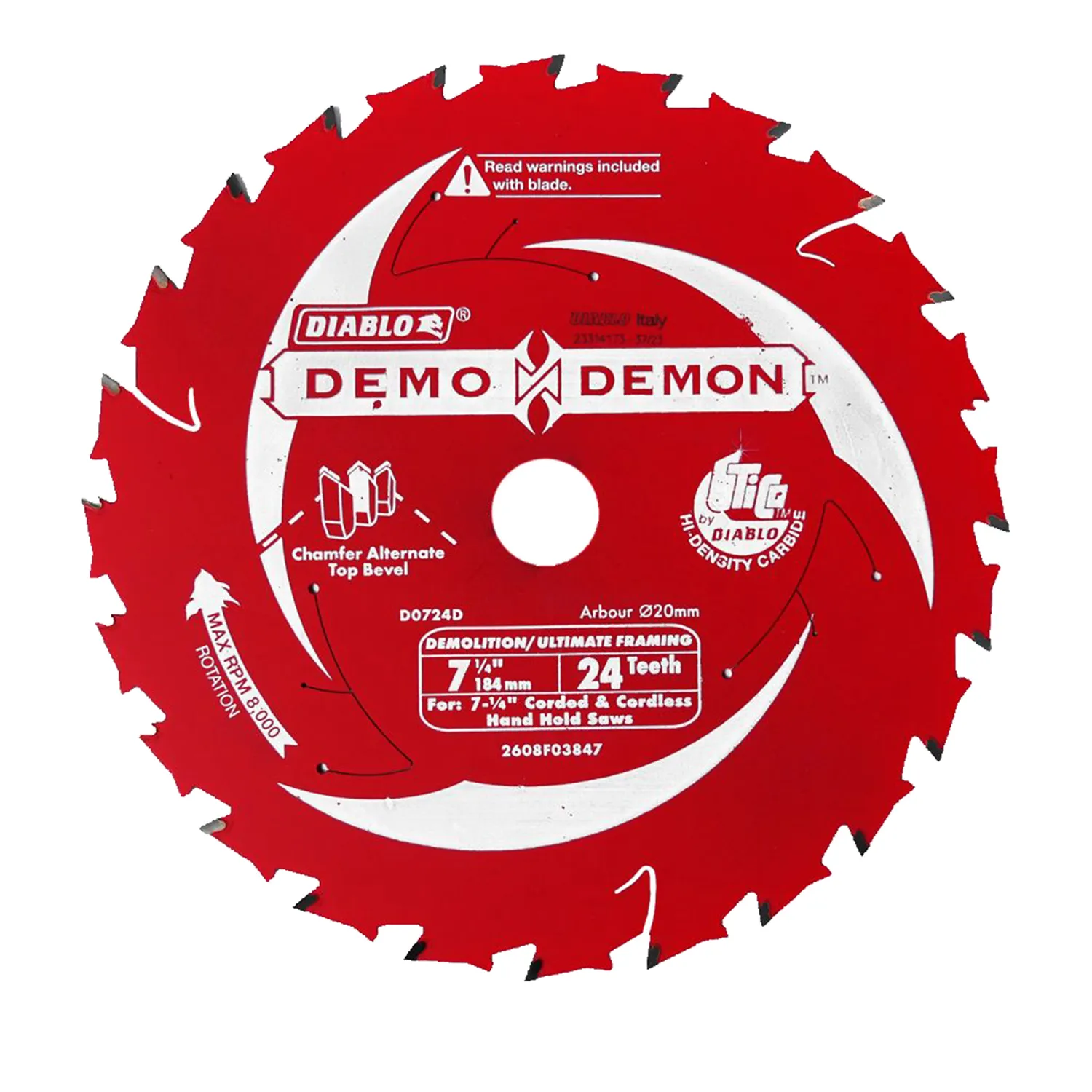 Diablo® Demo Demon Saw Blade