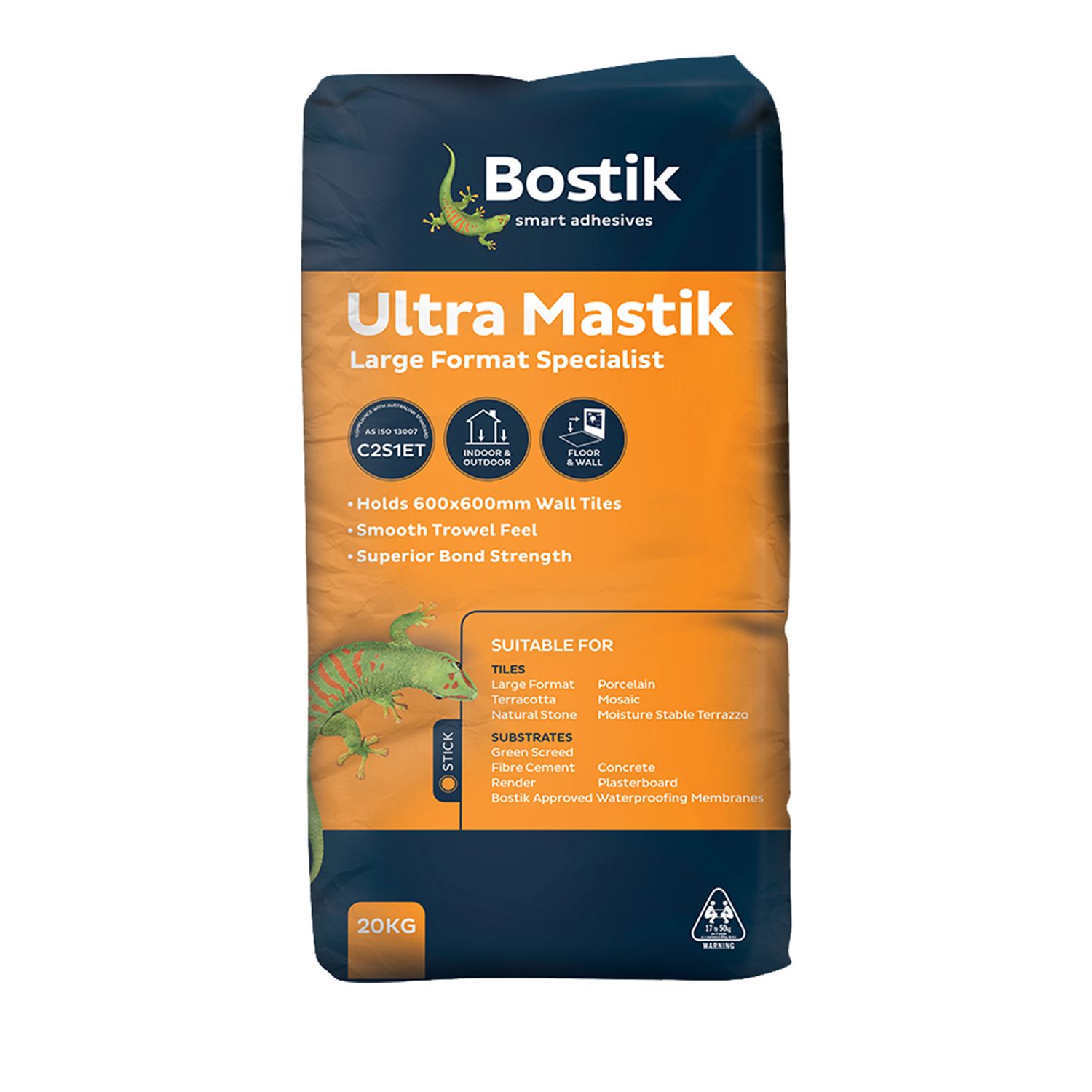 Bostik Ultra Mastik Tile Adhesive Bowens