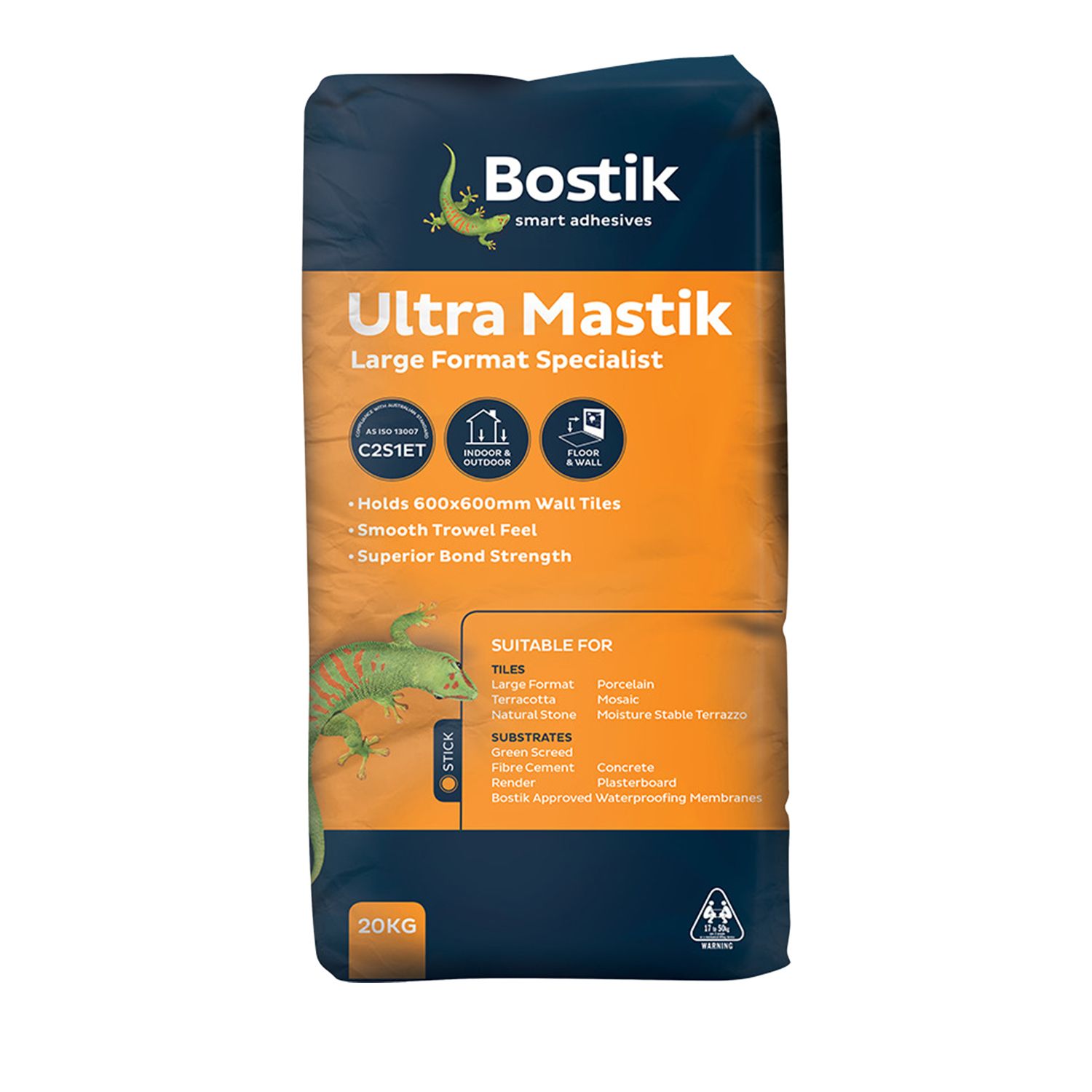 Bostik Ultra Mastik Tile Adhesive Bowens