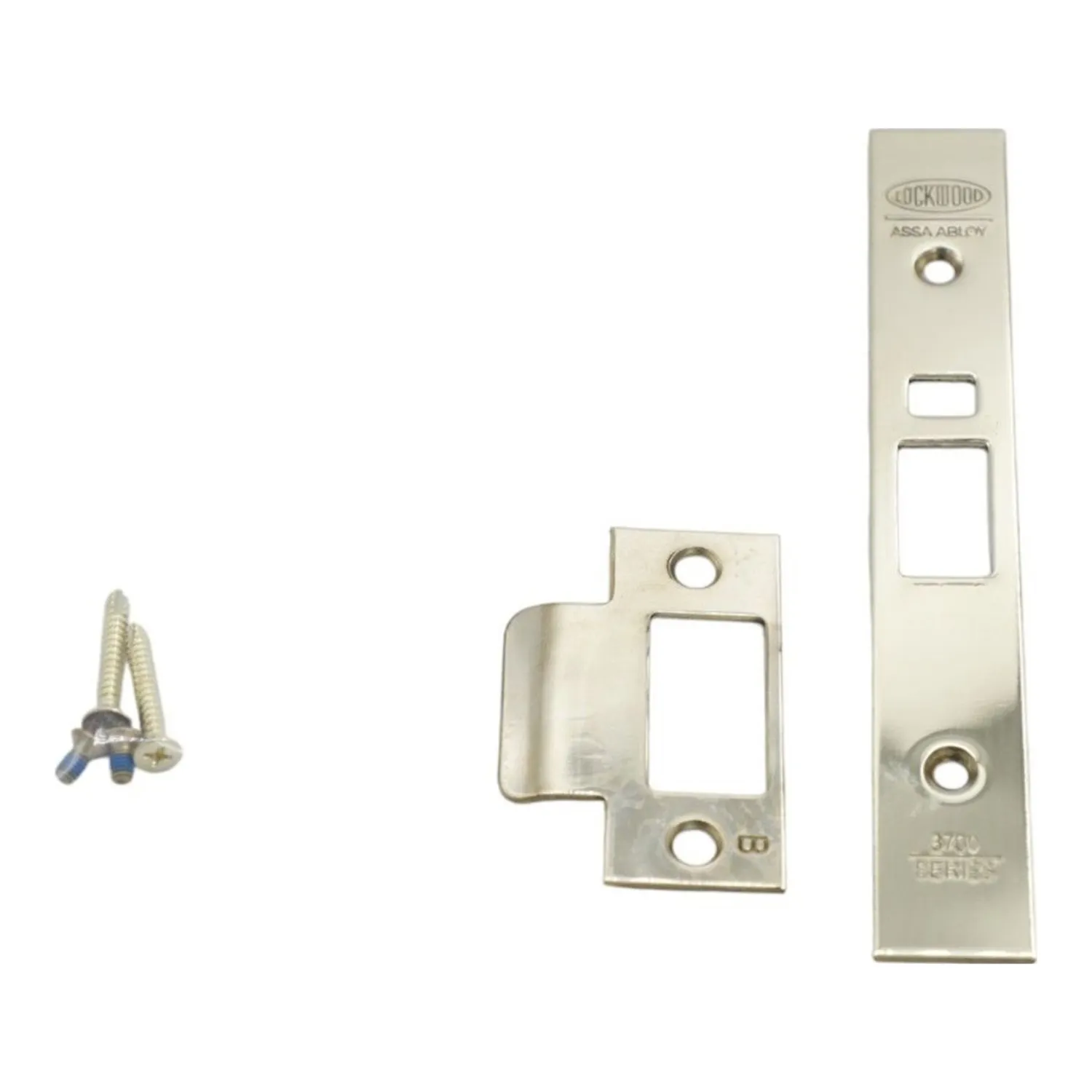 3772FINKITPC_01_01_59823220aa58730f84684fb6cef2fd04bfedd9fa_3772FINKITPC Lockwood 3782 Finish Conversion Strike Face Plate & Screw Kit Satin Stainless Steel