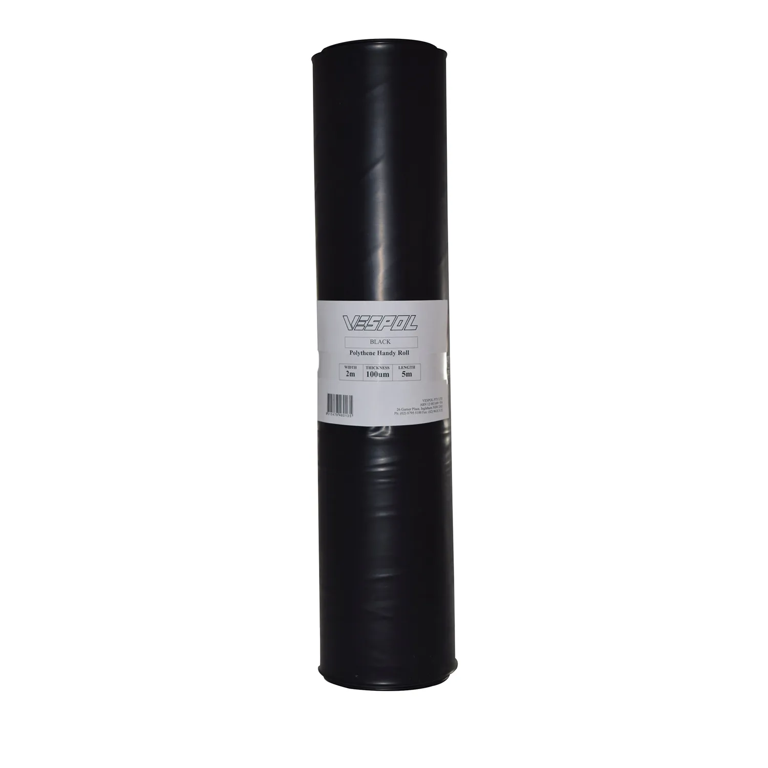 Vespol 100um Polythene Handy Film Black