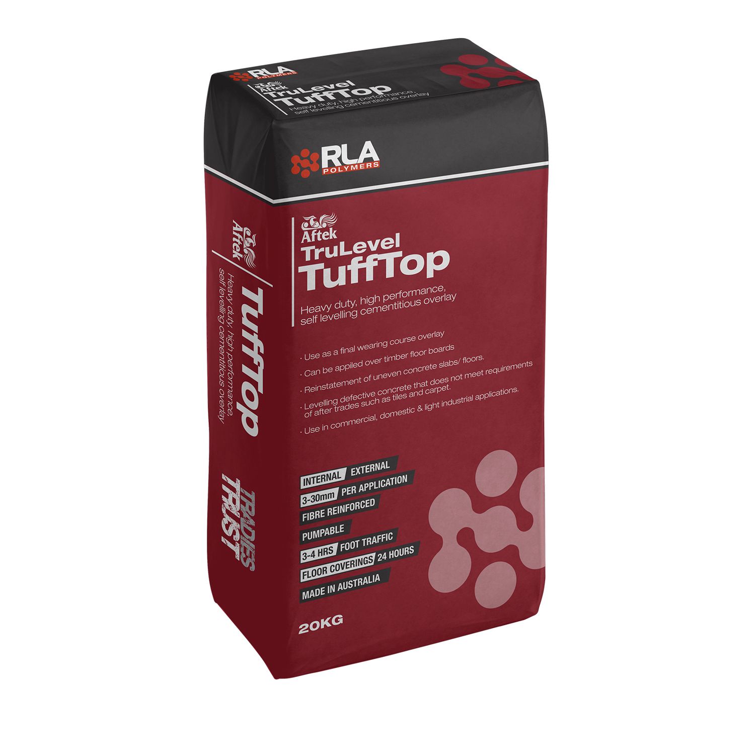 RLA TruLevel Tuff Top Self-Smoothing Overlay | Bowens