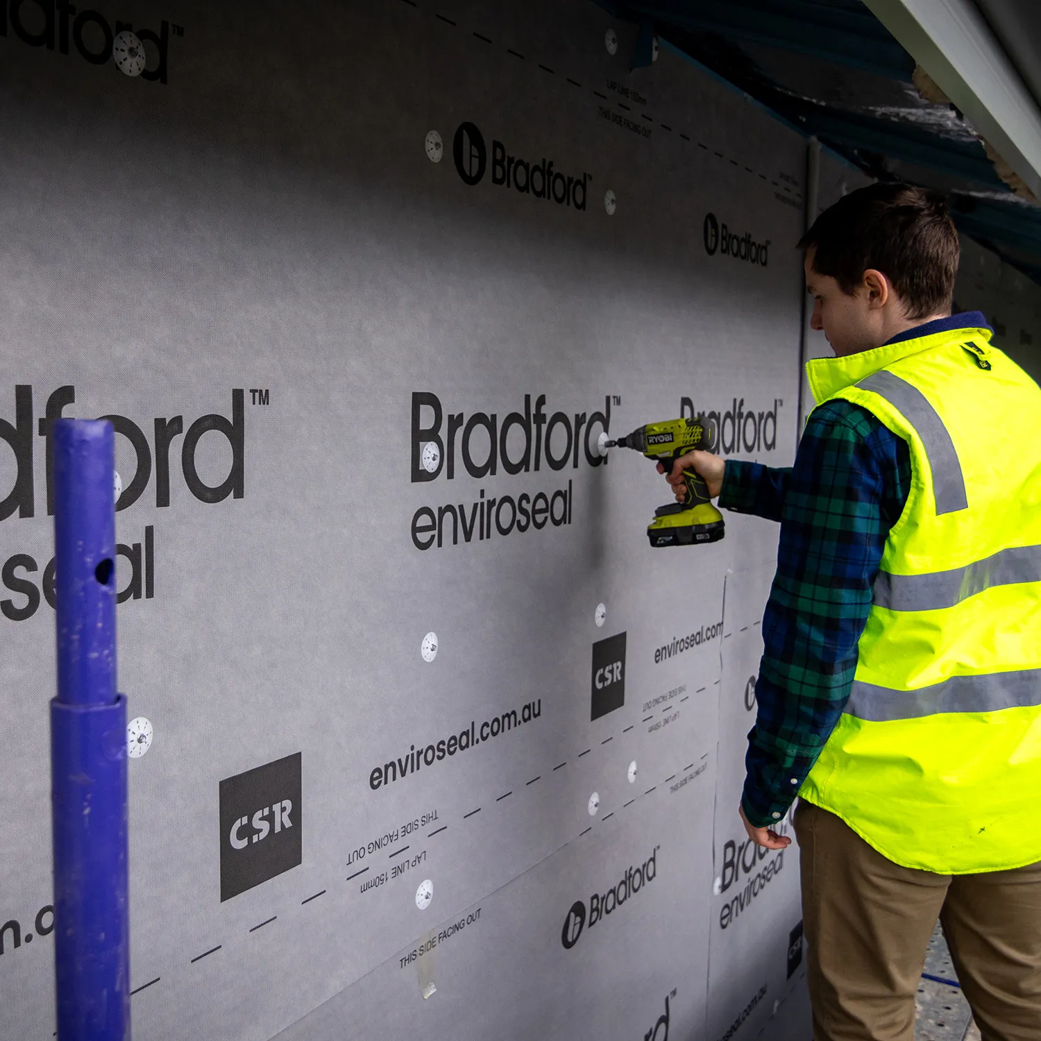 Bradford™ Enviroseal™ RW Plus Vapour Permeable Wall Wrap