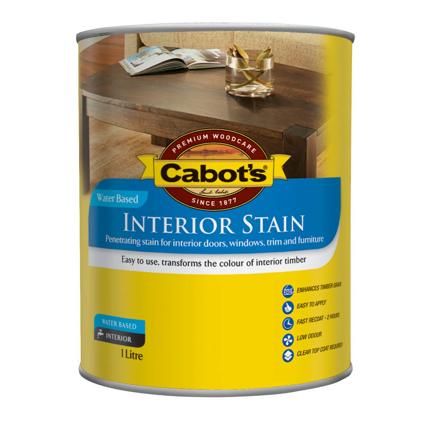 Cabot's® Water-Based Interior Stain
