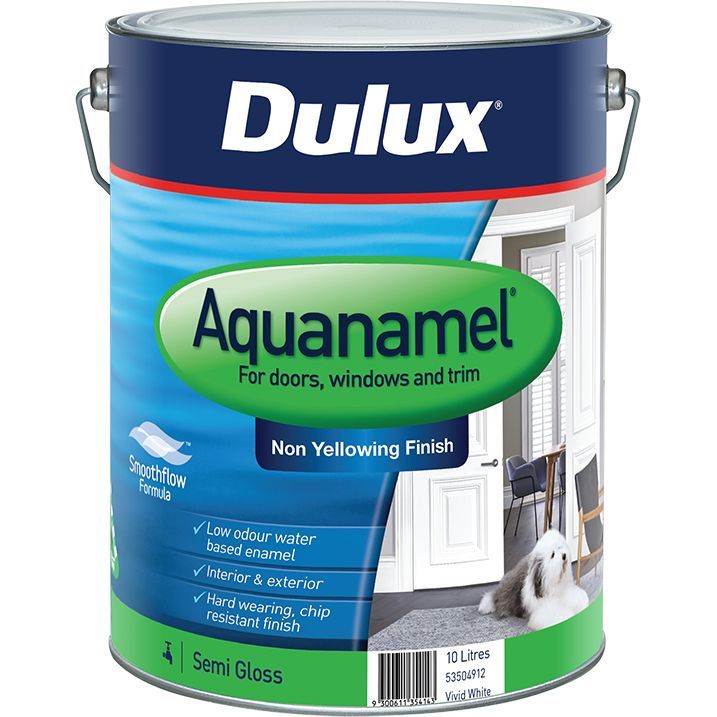 Dulux® Aquanamel® WaterBased Acrylic Enamel Paint Bowens