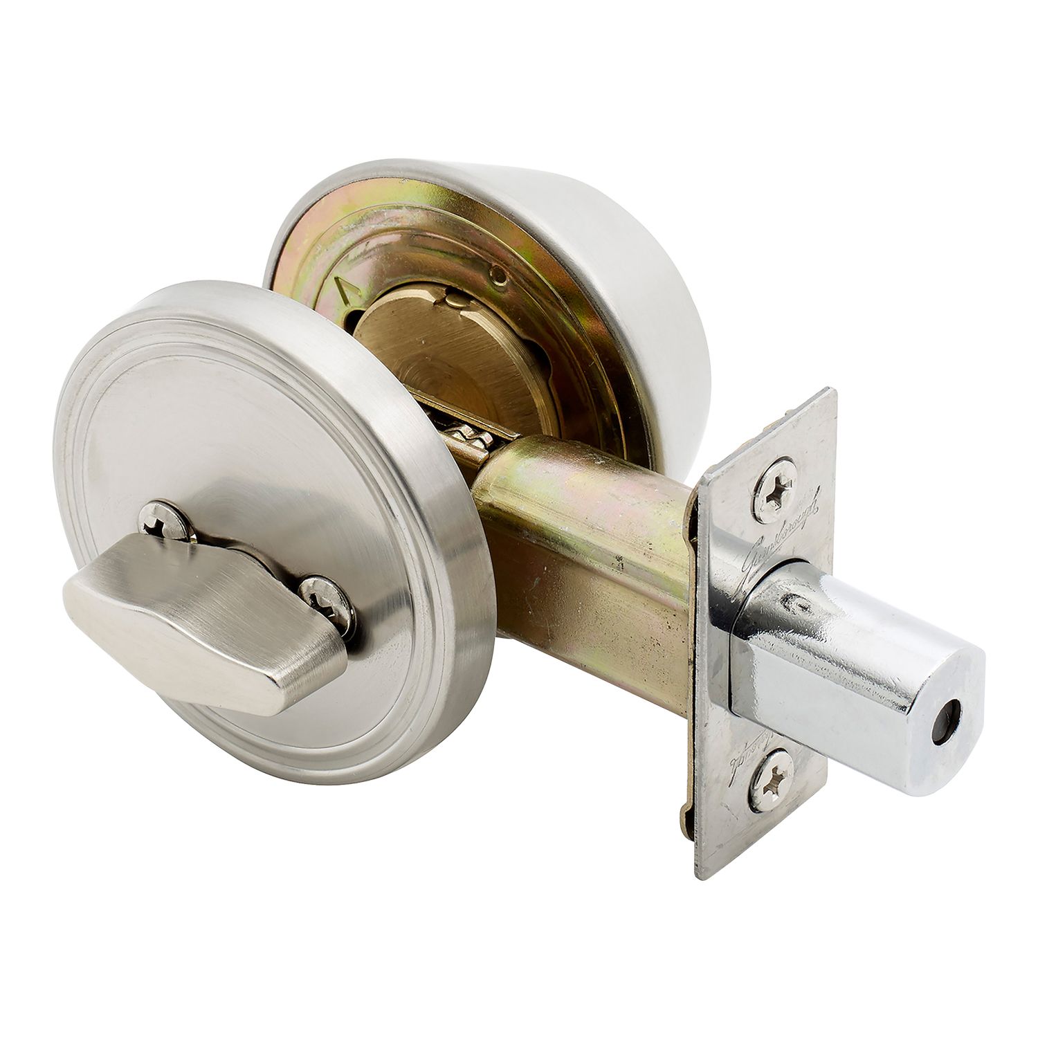 Gainsborough G4 Series Deadbolt Round Stainless Steel Bowens