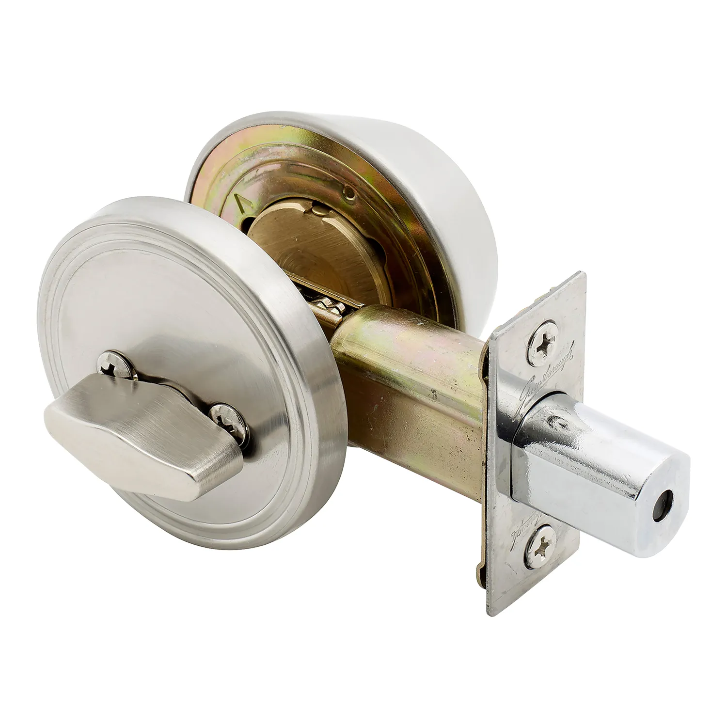 Gainsborough G4 Series Deadbolt Round Stainless Steel