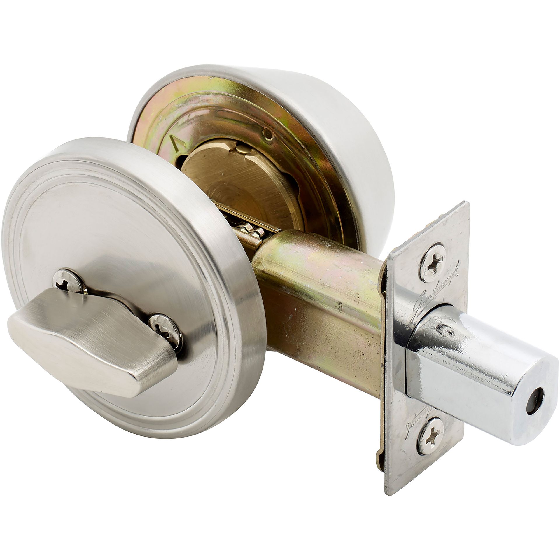 Gainsborough G4 Series Deadbolt Round Stainless Steel Bowens