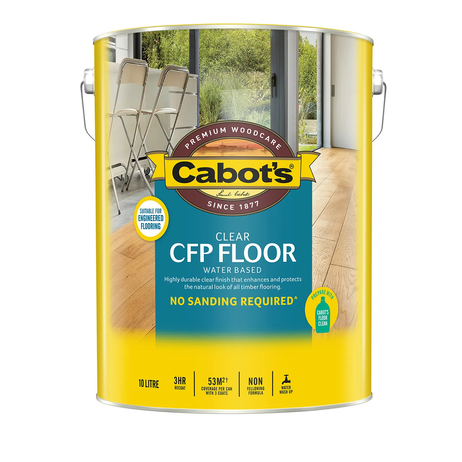 Cabot's® CFP Floor Water-Based Polyurethane