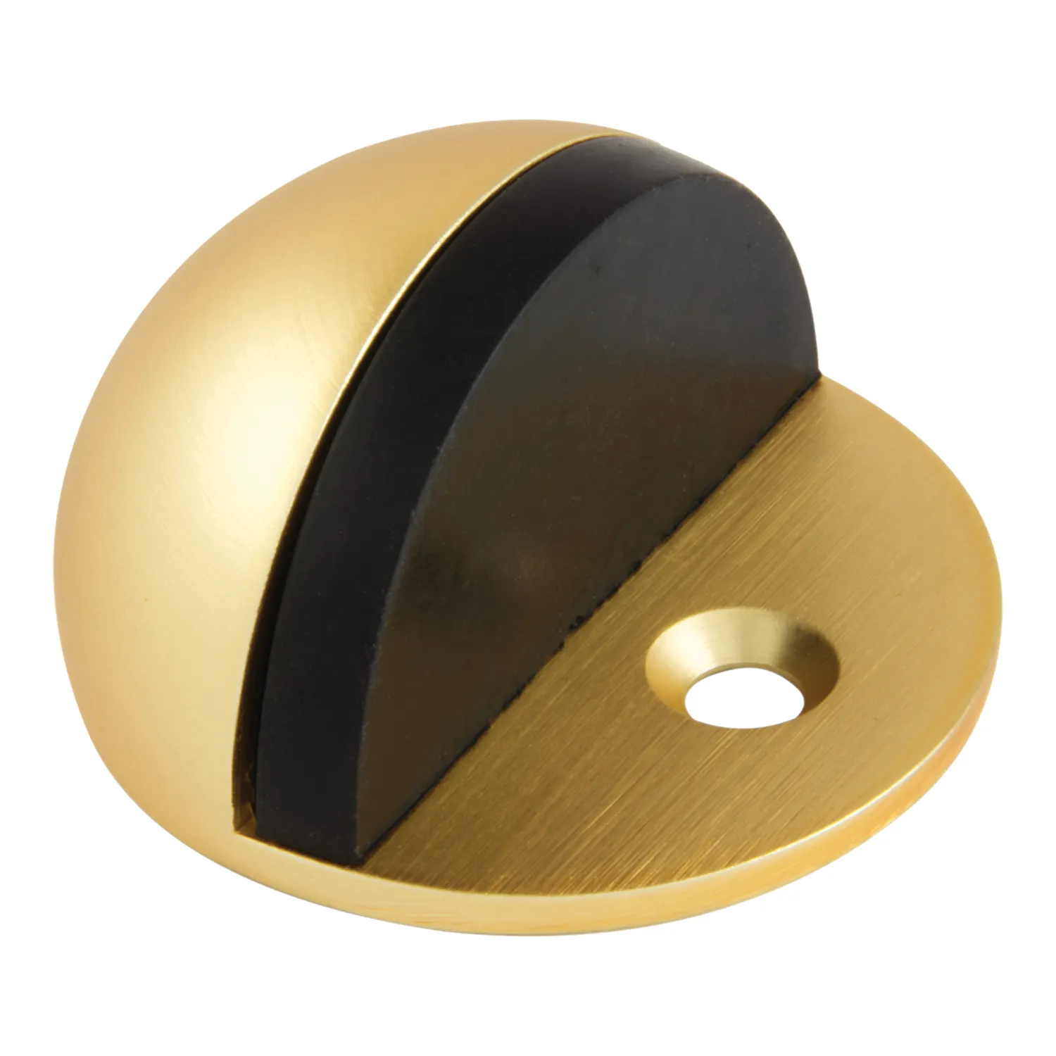 Gainsborough Floor Door Stop Satin Brass