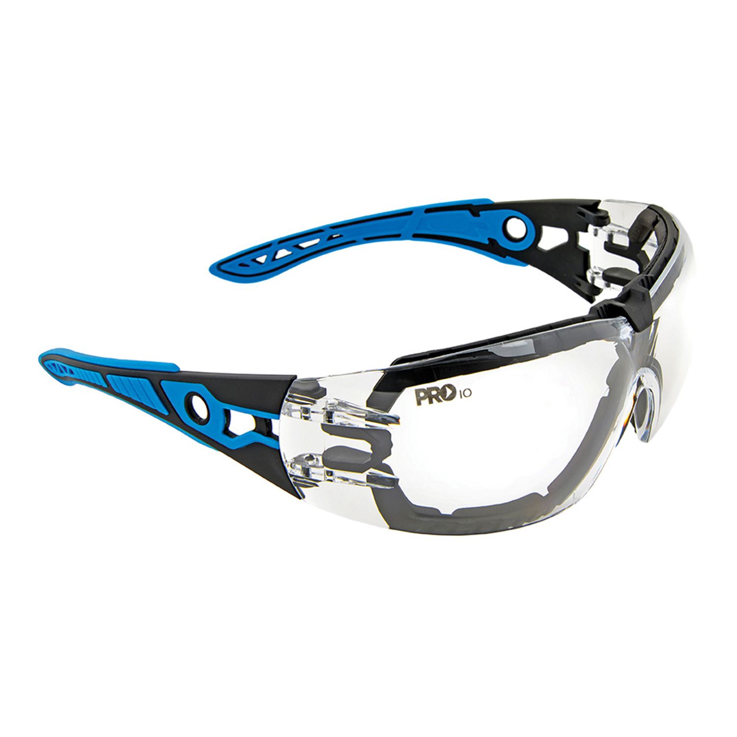 Proteus 5 Safety Glasses with Gasket Combo Clear Lens Bowens