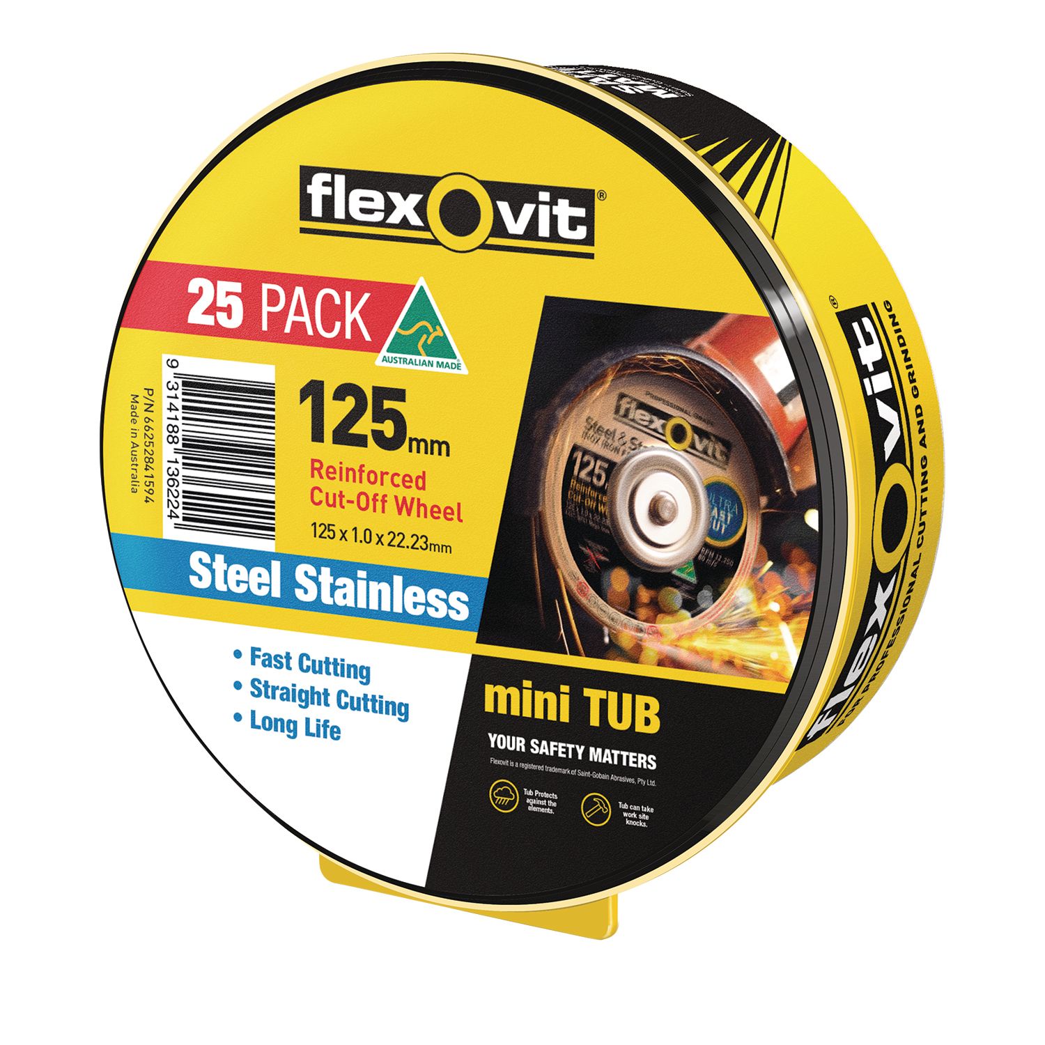 Flexovit® Reinforced Ultra Thin Cut Off Wheel Bowens