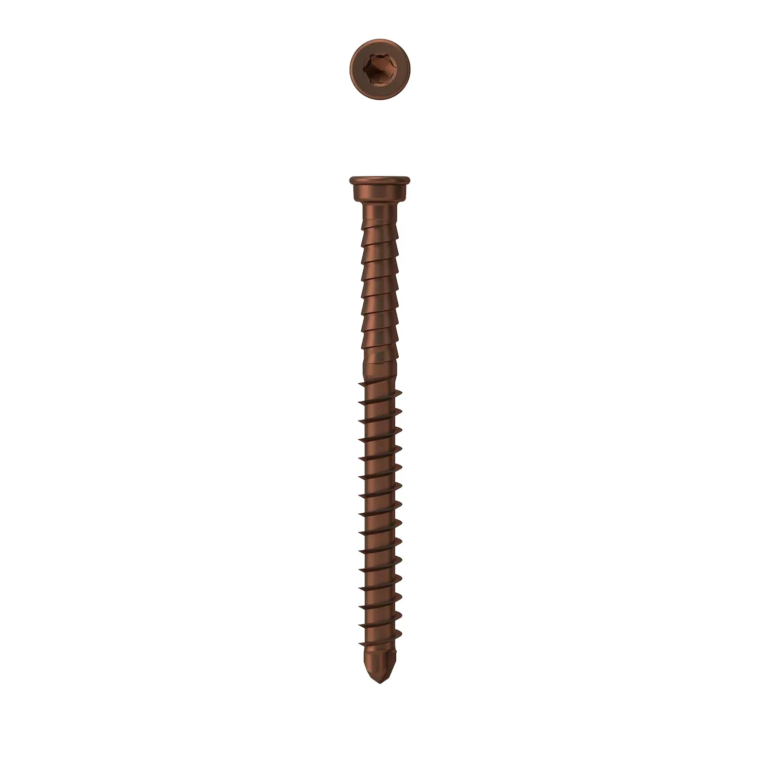 AnchorMark S2 TTT Screws Countersunk Vintage 304 Stainless Steel