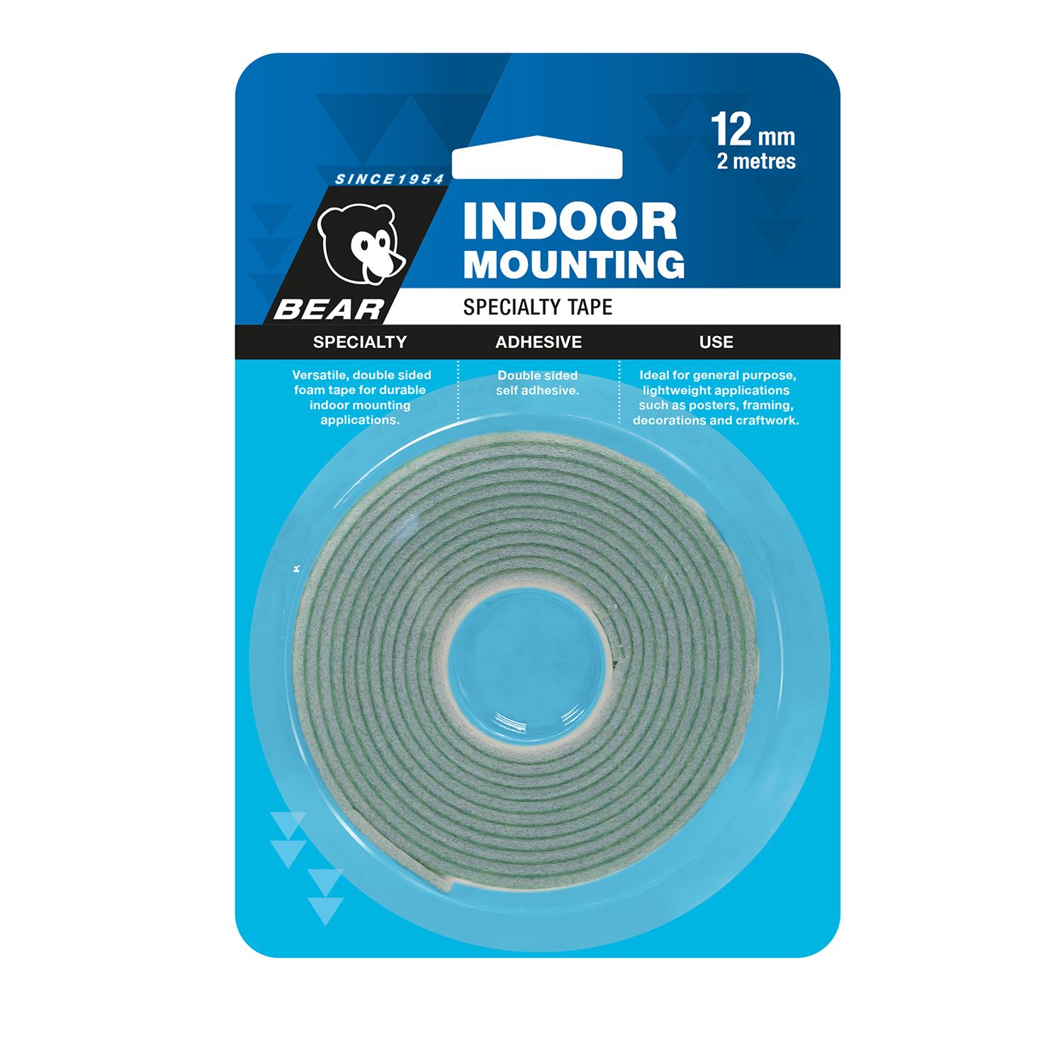 Bear Double Sided Indoor Mounting Tape Bowens