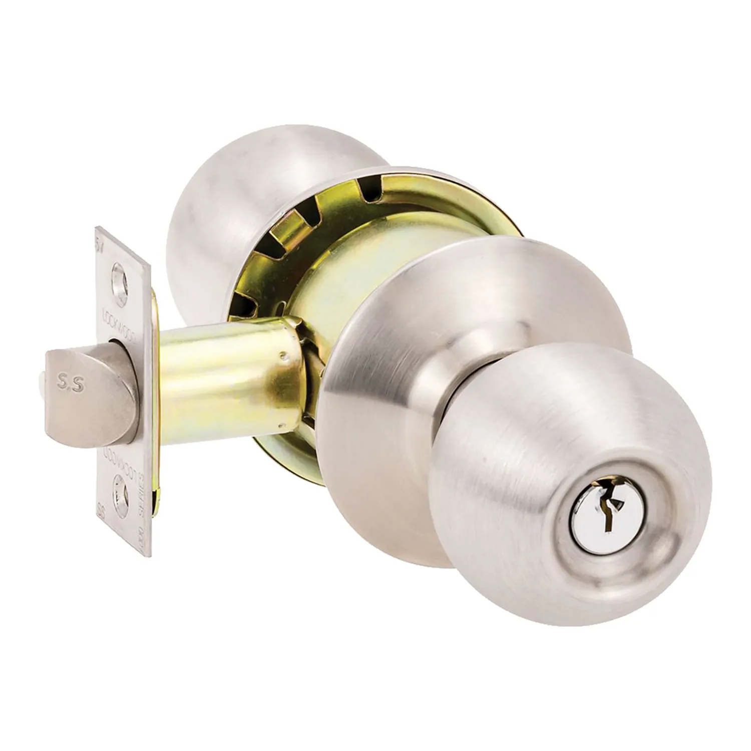 7020SSS5KA_01_01_fd7fae8d1b7baccac08d39ea23e3f07c58e9c7eb_7020SSS5KA_1 Lockwood Symmetry® Imperial Entry Door Knob Set Satin Stainless Steel