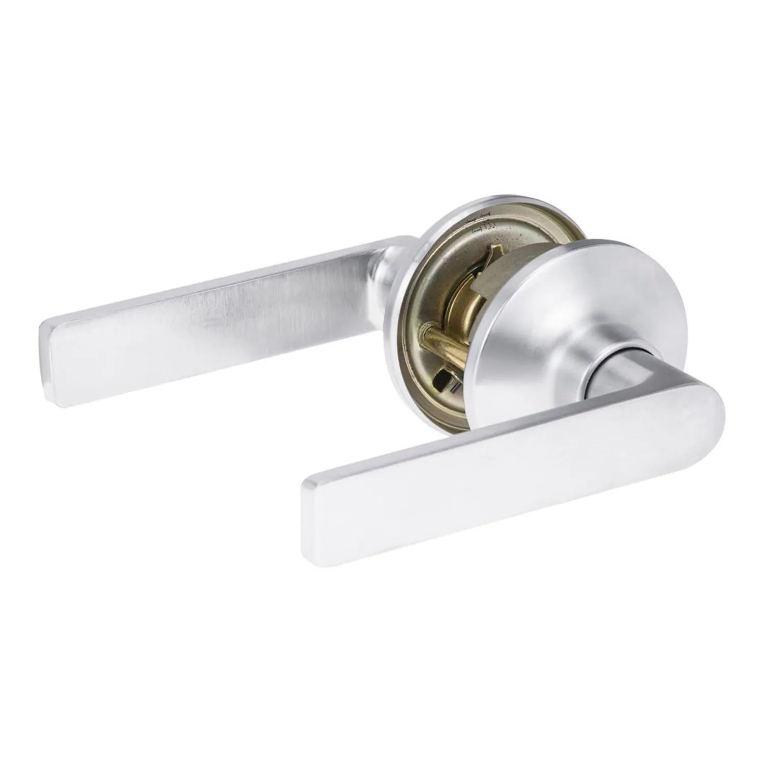 Lockwood Symmetry® Leverset Satin Chrome