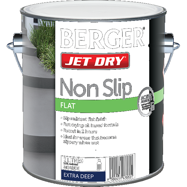 Berger® Jet Dry® NonSlip Floor Paint Bowens
