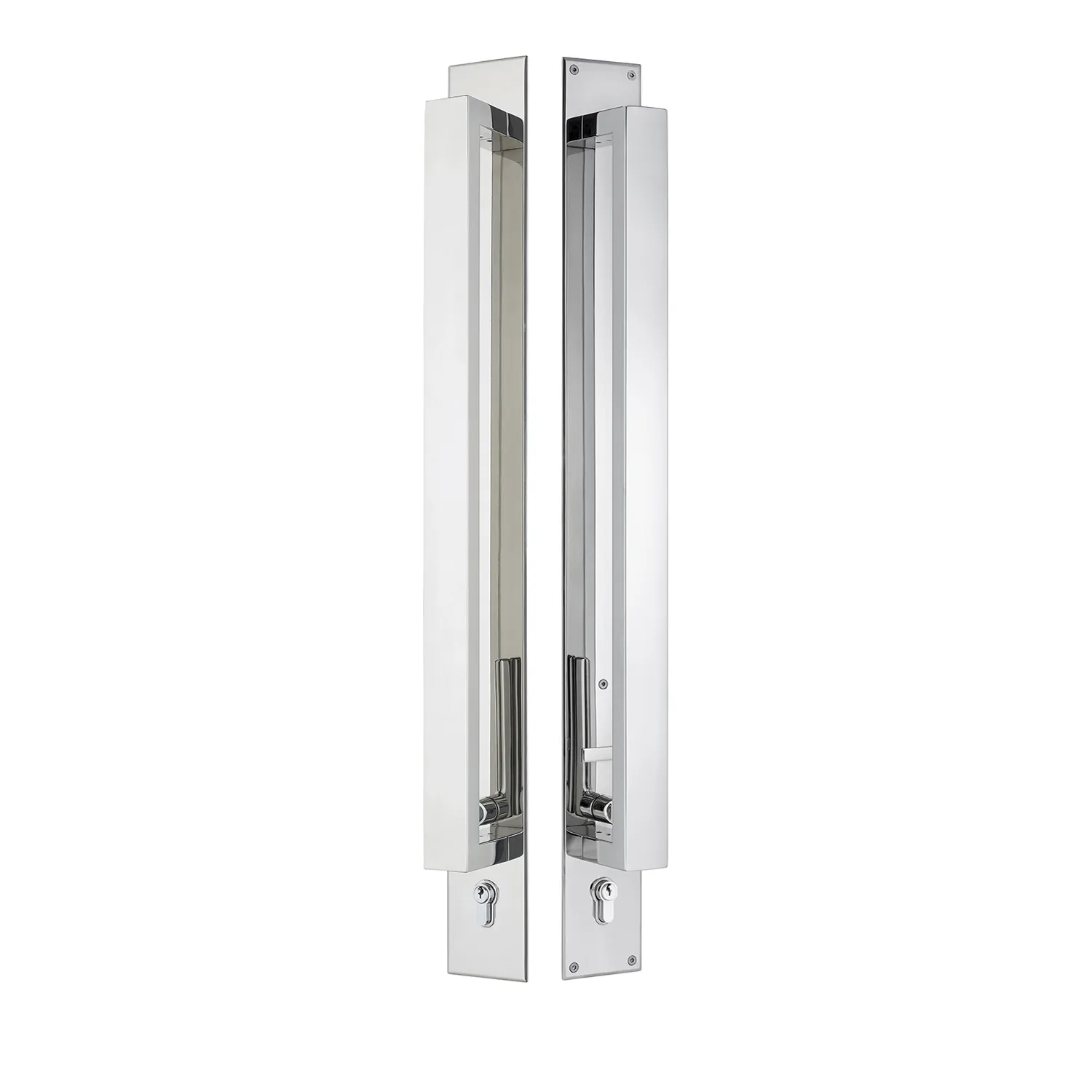 8905BBPS_01_01_b1c0bc91969fbfab489f7cb66272919ddf1201eb_8905BBPS_1 Gainsborough Trilock™ Omni Back to Back Entry Set Polished Stainless Steel