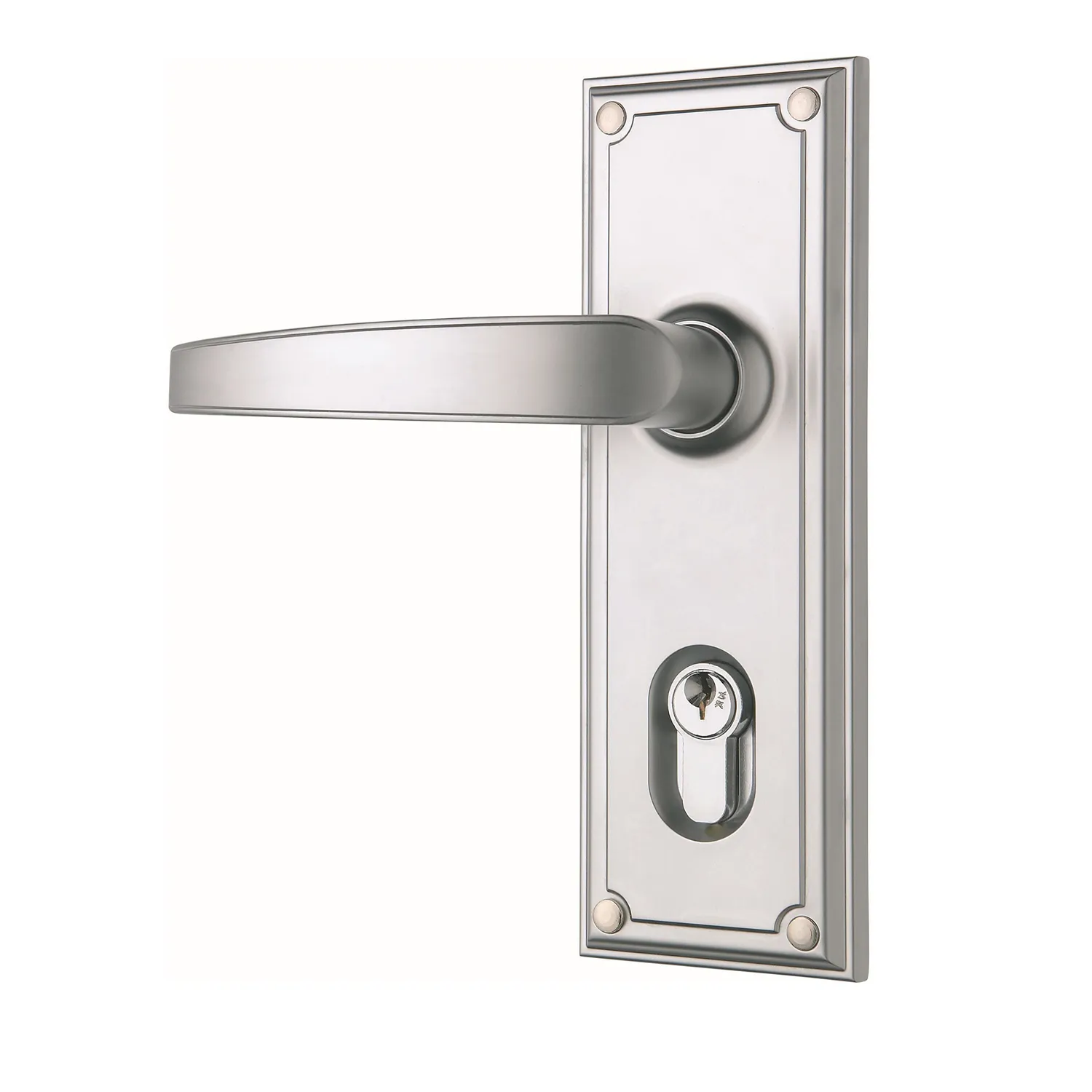 Gainsborough Trilock™ Traditional Entry Leverset Satin Chrome