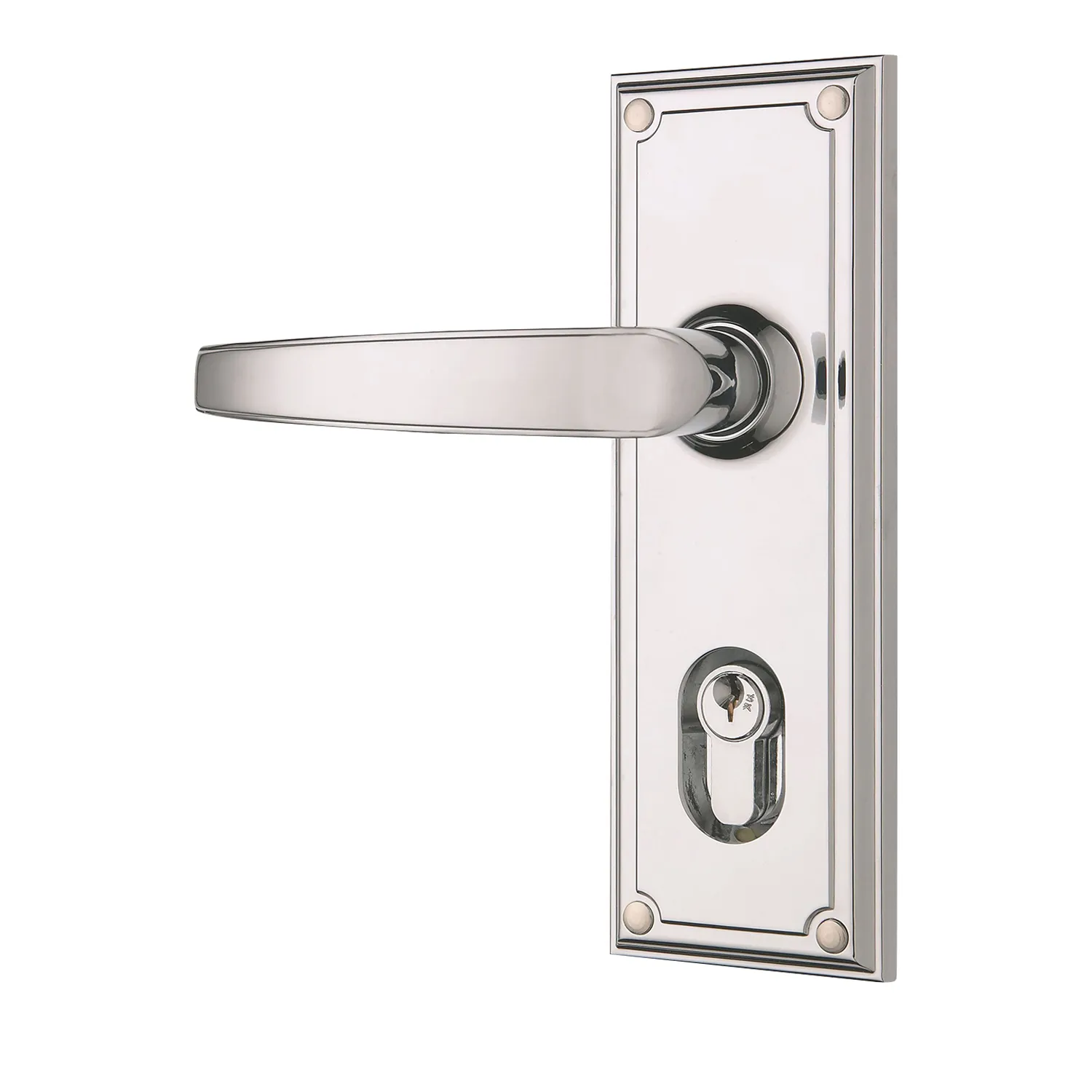 Gainsborough Trilock™ Traditional Entry Leverset Bright Chrome