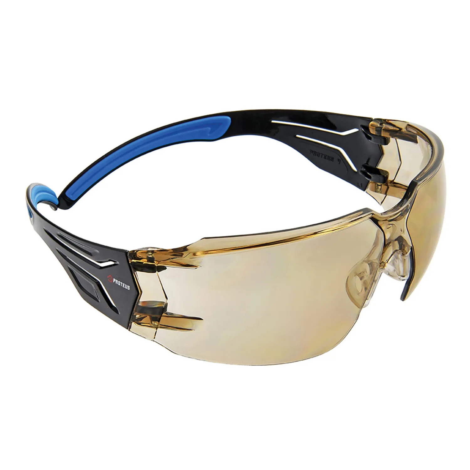 Proteus 4 Safety Glasses with Super Flex Arms Light Brown Lens