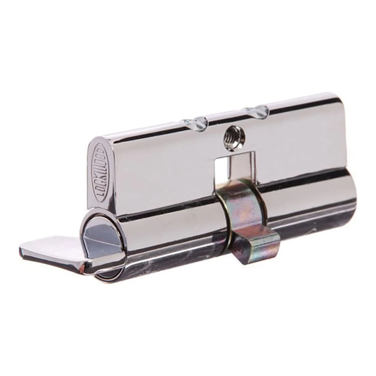 Lockwood Euro Fixed Cam Cylinder Lock Chrome Plated