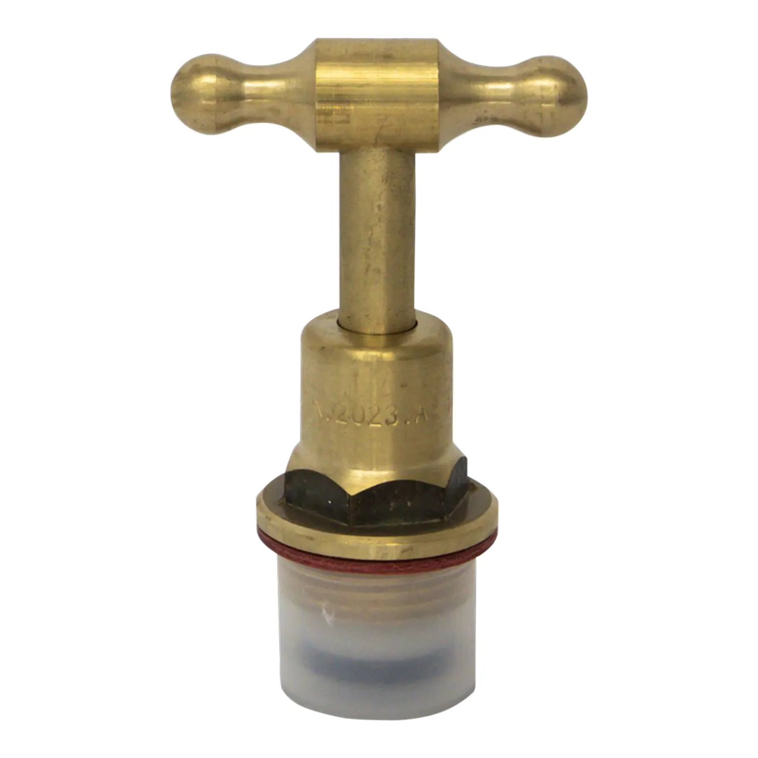 Mildon T Head Top Assembly Hose Cock Brass