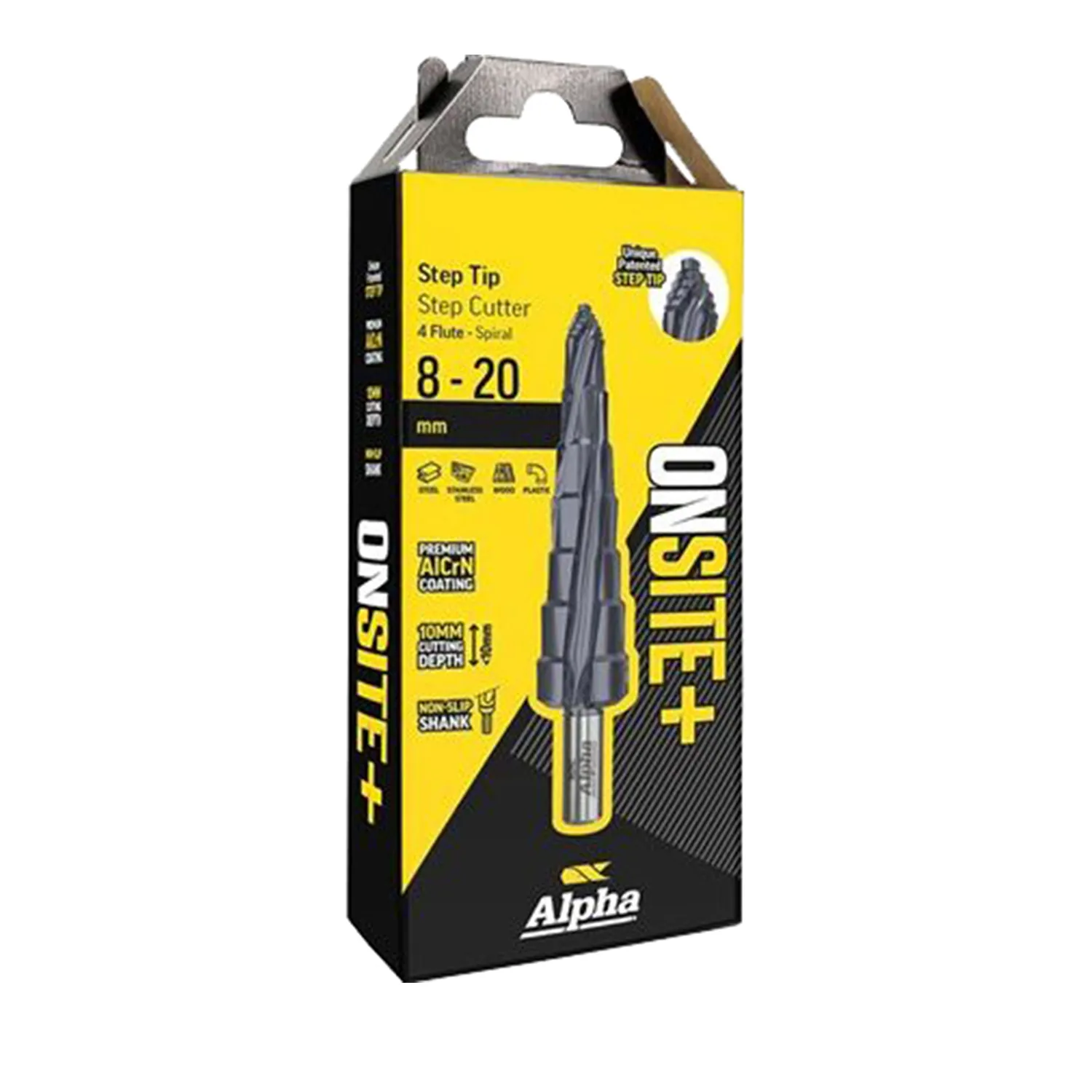 Alpha Onsite Plus 7 Step Tip Step Cutter