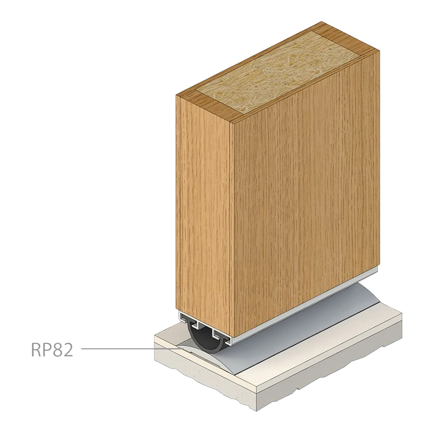 A31C1000_01_01_4b5e85c461ea52f3a6b0a2aac2ed4969cdfea000_RP31_insitu Raven RP31 Door Bottom Sweep Seal